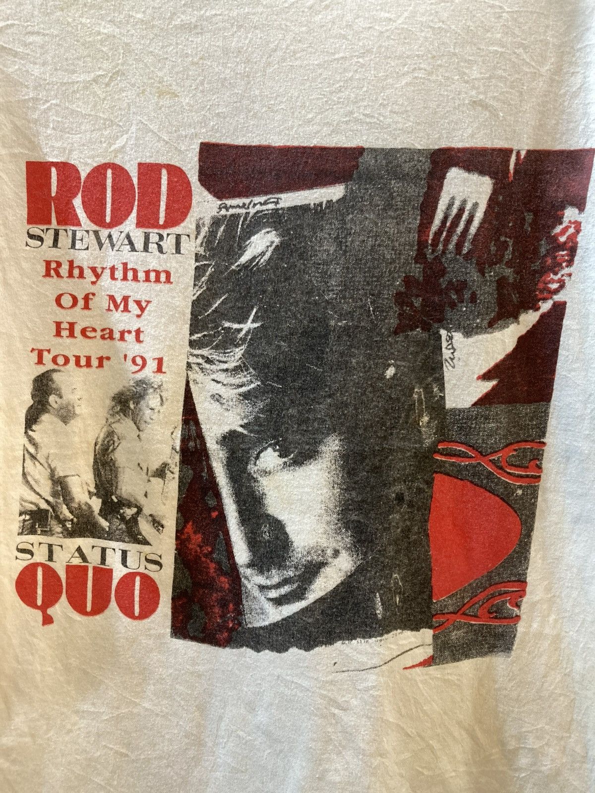 Band Tees Rod Stewart 1991’s Size US M / EU 48-50 / 2 - 2 Thumbnail