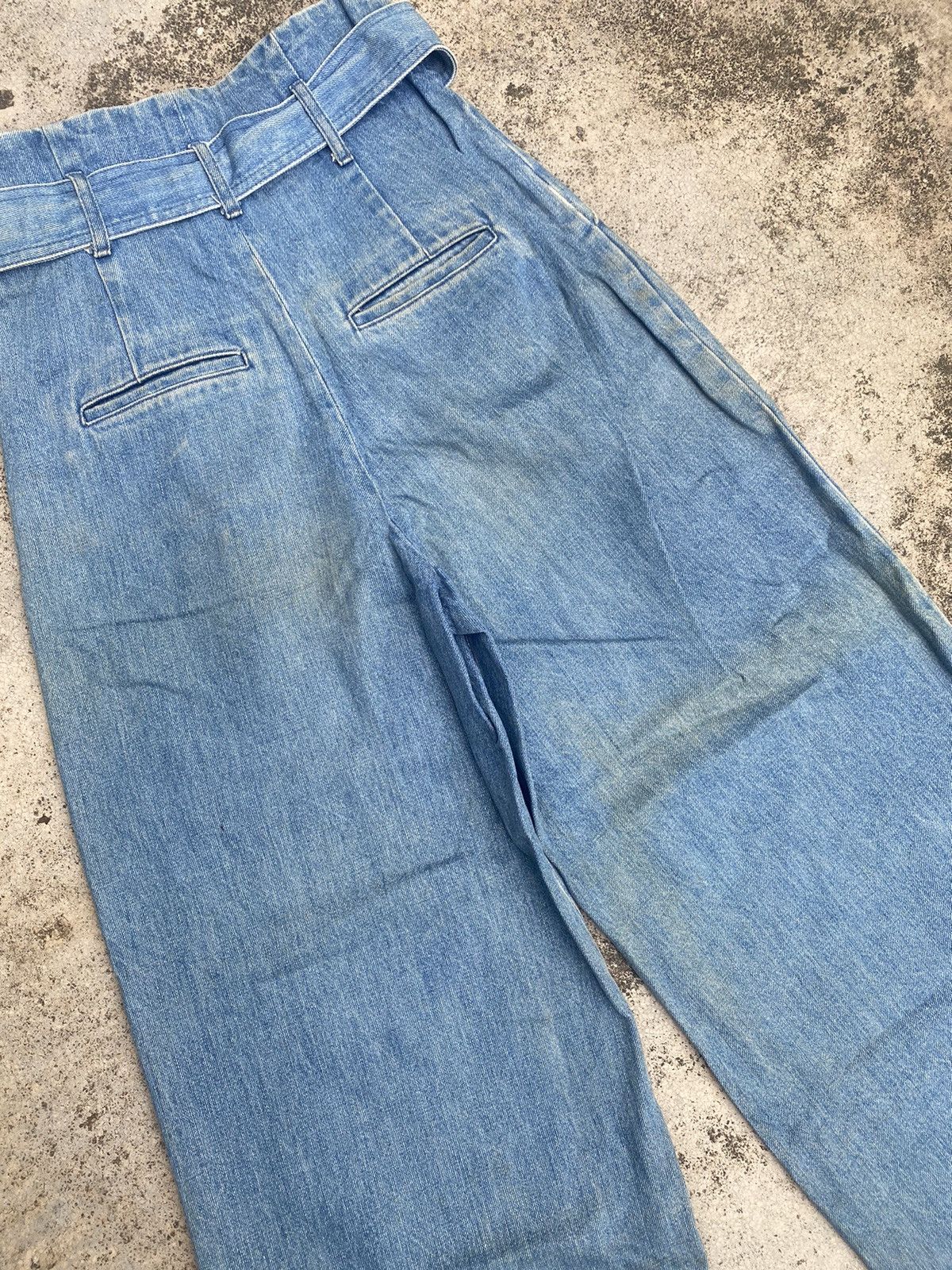 Designer × Japanese Brand × Opening Ceremony Japanese Brand Opening Ceremony Baggy Wide Leg Jeans Size 26" / US 2 / IT 38 - 17 Thumbnail