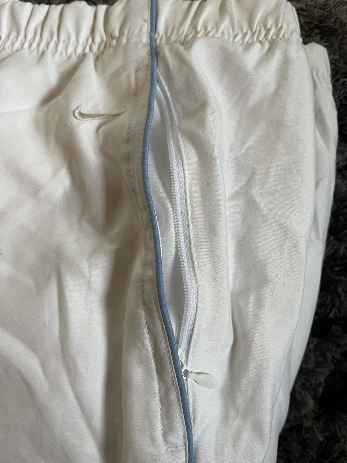 Nike NIKE Trackpants White XL Baggy Size US 41 - 10 Thumbnail