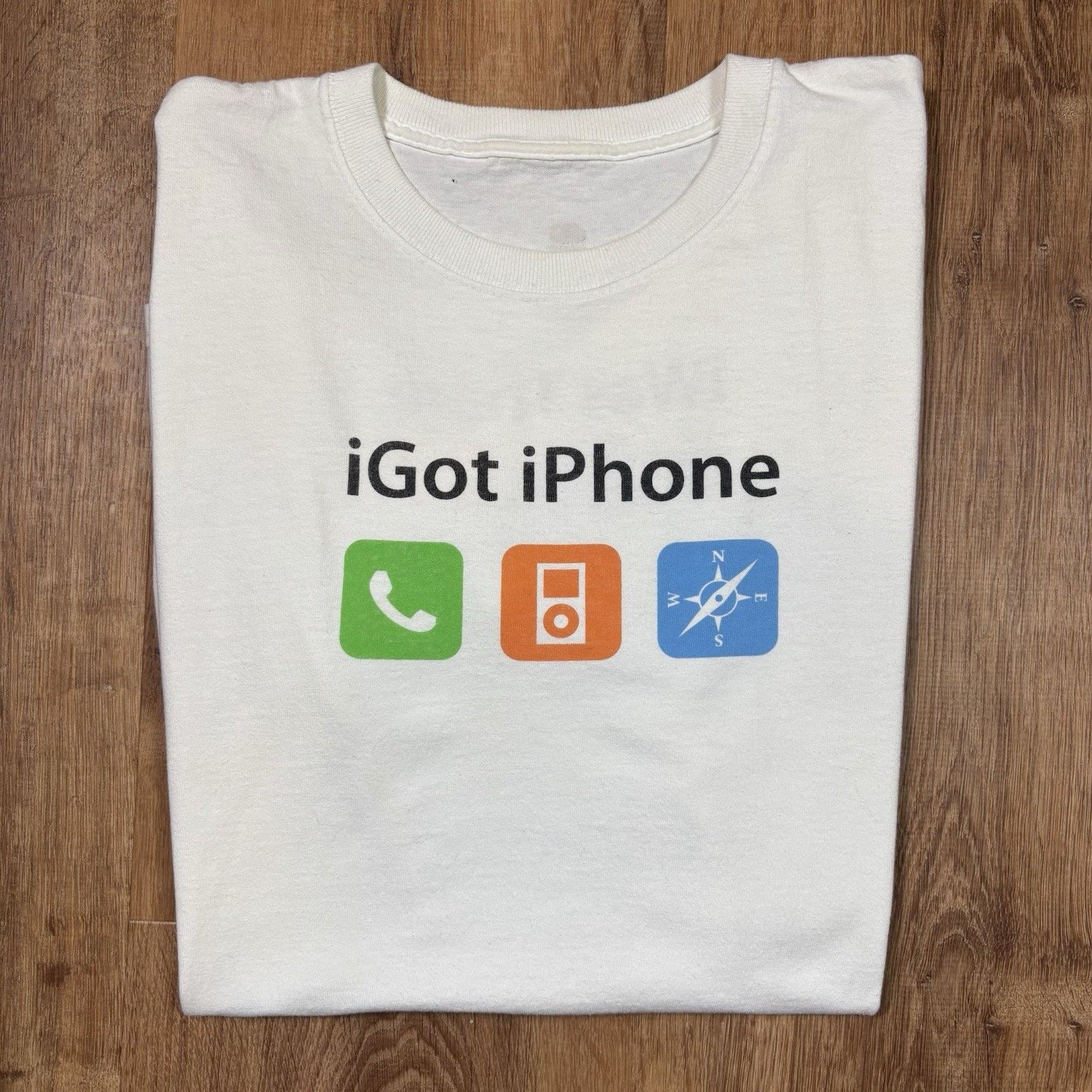 Apple Vintage Apple IPhone Shirt L Original Release Day Promo Tech Size US L / EU 52-54 / 3 - 2 Thumbnail