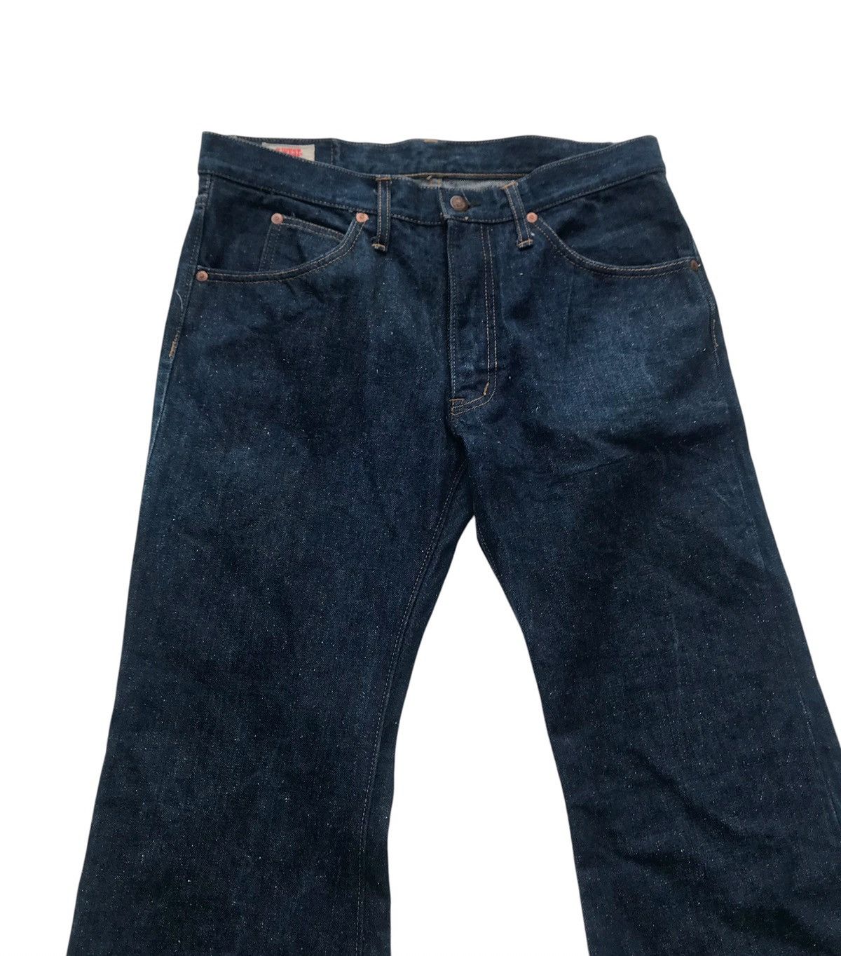 Vintage Vintage X West Canton Bell Bottoms Cowboy Wide Leg Denim Size US 31 - 3 Thumbnail