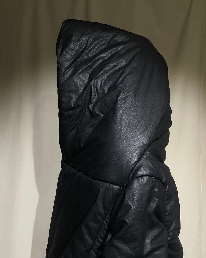 Barbara I Gongini Barbara I Gongini - ‘Coal MAN’ Coated Deformed Puffer Jacket Size US M / EU 48-50 / 2 - 7 Thumbnail