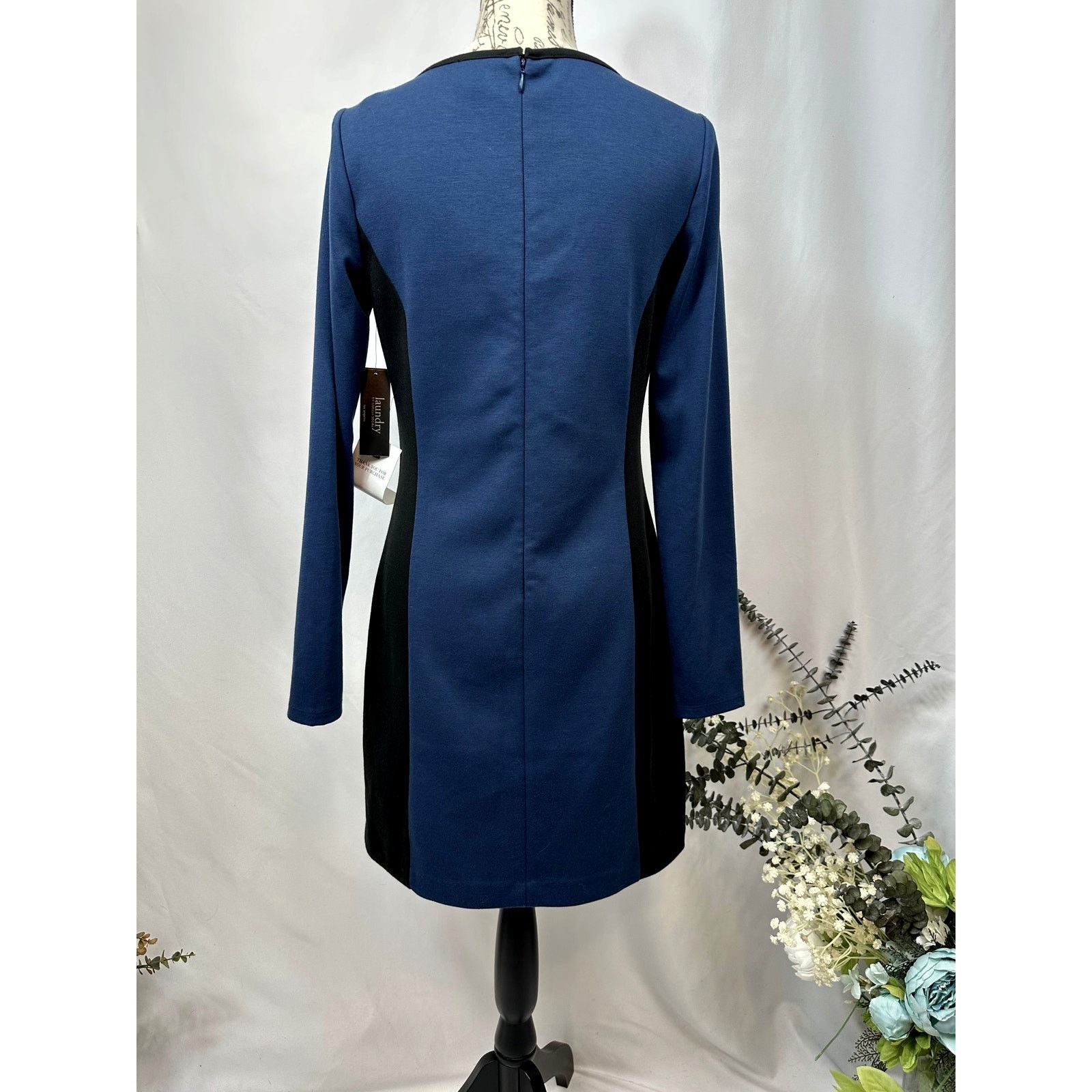 Laundry by Shelli Segal Laundry by Shelli Segal Night Sky Long Sleeve Mini 8 Size M / US 6-8 / IT 42-44 - 12 Thumbnail