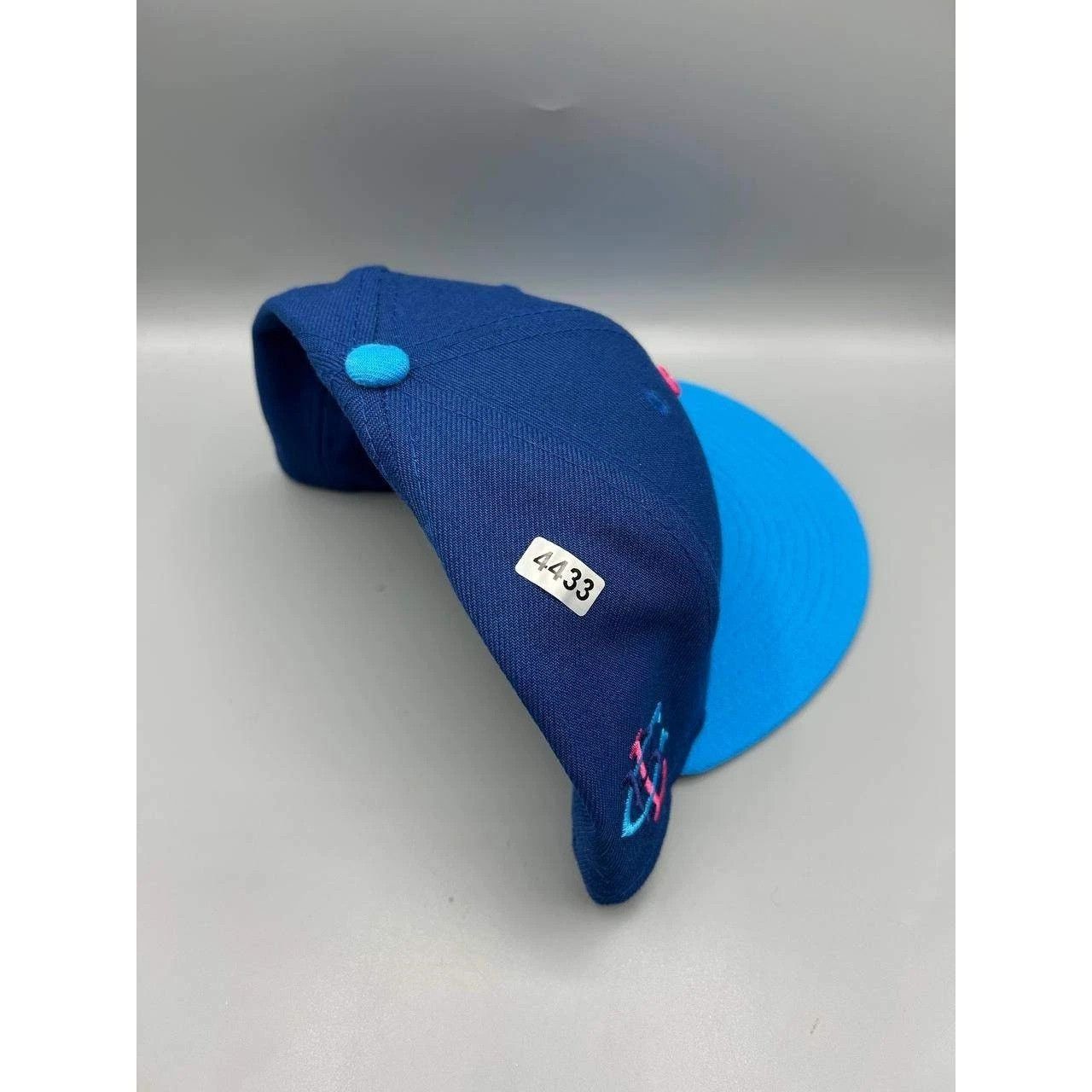 New Era New York Mets Hat Men 7 3/4 MLB 59Fifty New Era Fitted Cap Size ONE SIZE - 9 Thumbnail