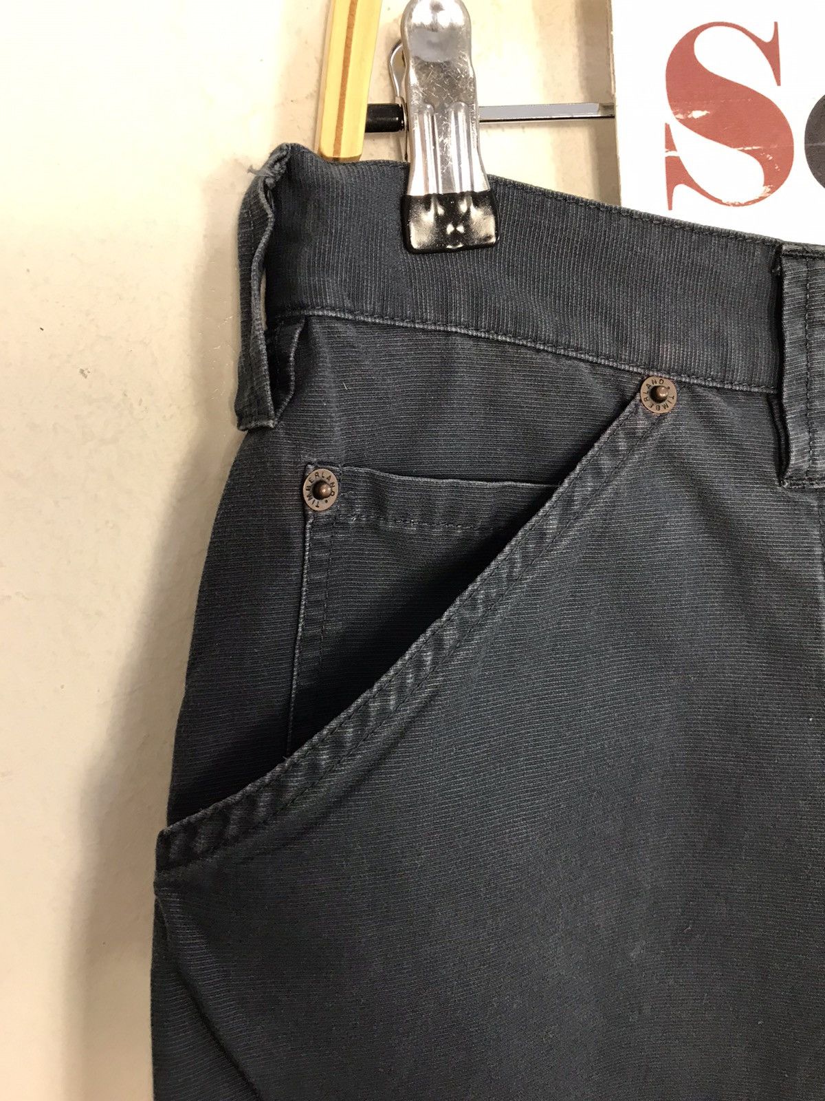 Timberland Vtg Short Pants Timberland Weathergear Carpenter Zipper Size US 31 - 5 Thumbnail