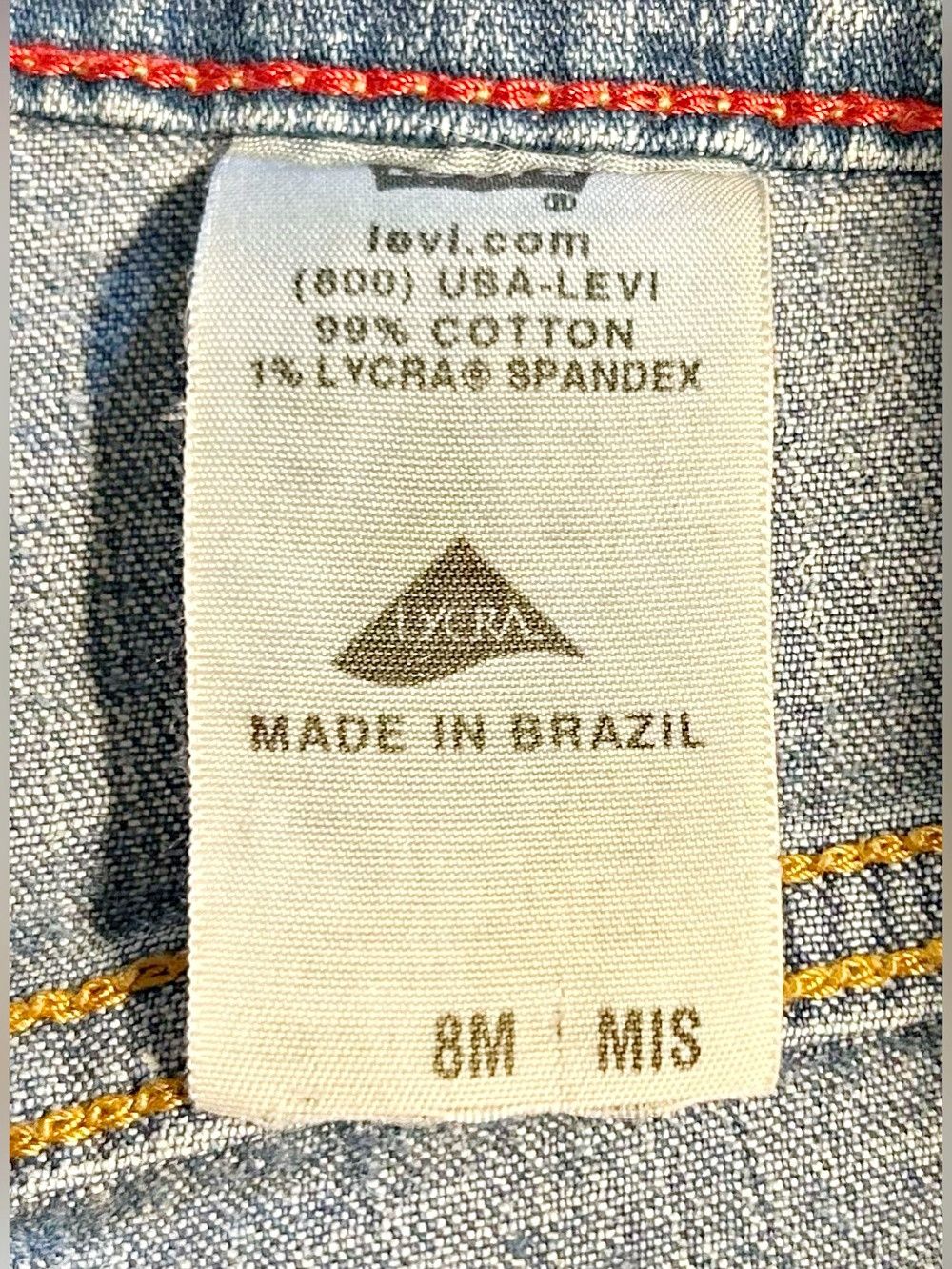 Levi's Vintage Clothing Vintage Y2K Levis 550 Stretch Denim Mid Rise Boot Cut Jeans Size 27" / US 4 / IT 40 - 5 Thumbnail