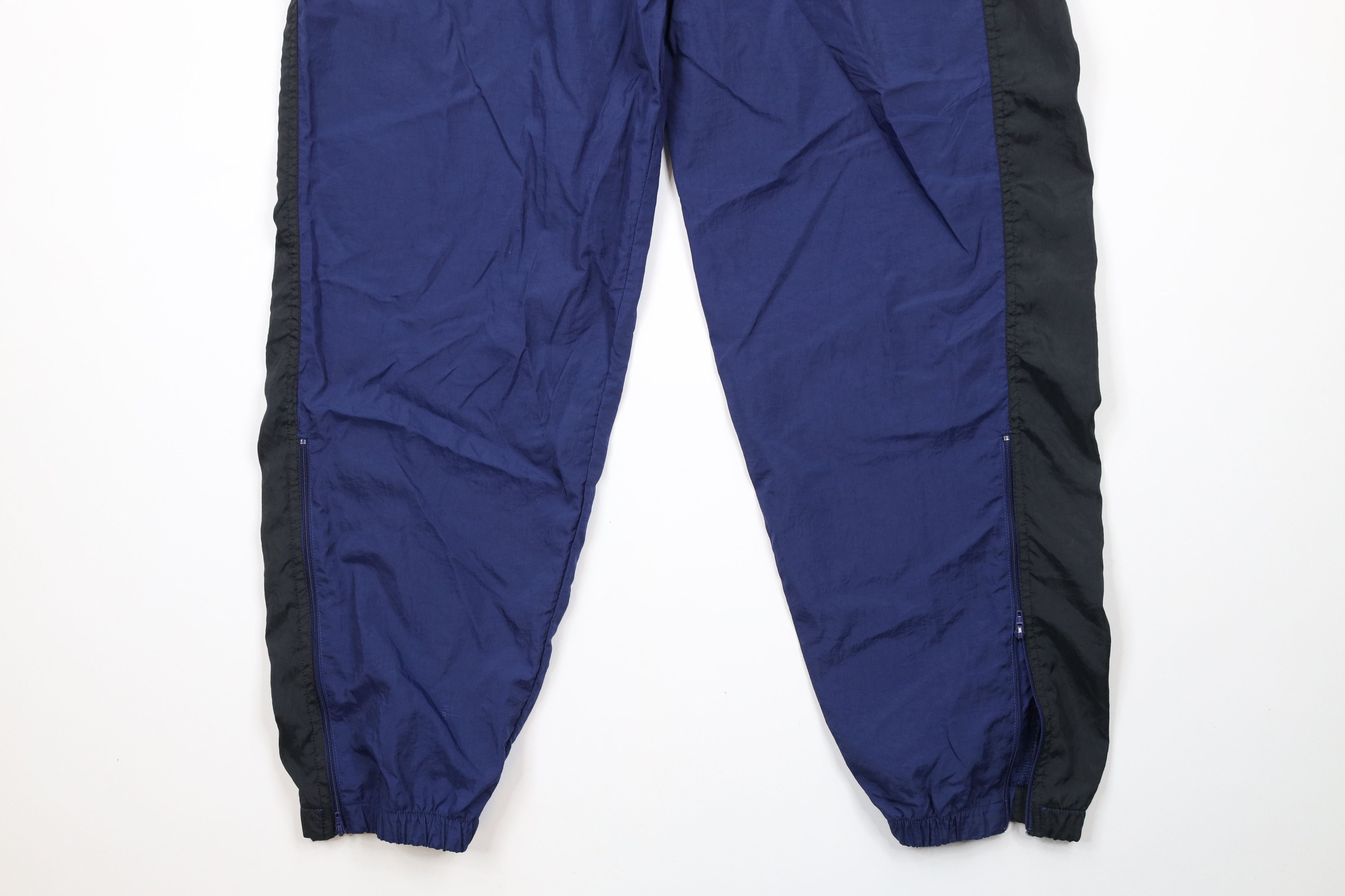 Nike × Vintage Vintage 90s Nike Block Letter Nylon Joggers Jogger Pants Size 34 - 11 Thumbnail