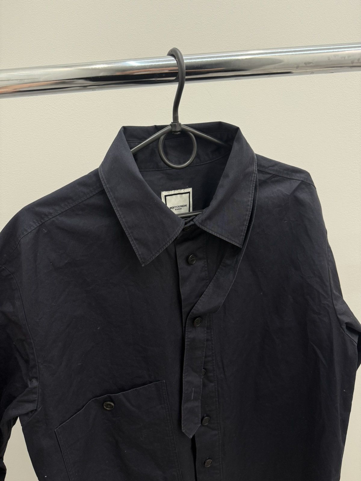 Wooyoungmi Wooyoungmi Modern Lover Embroidered Button Ups Overshirt Size US M / EU 48-50 / 2 - 4 Thumbnail