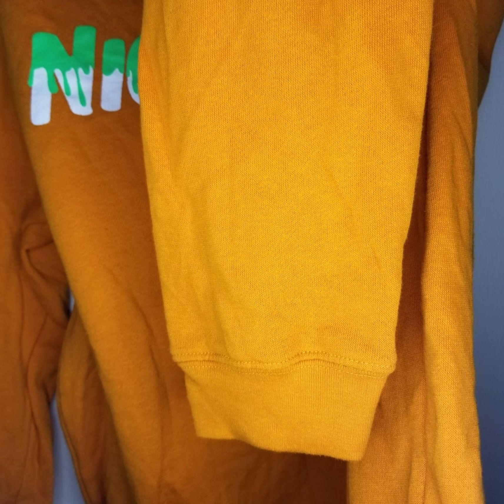 Nickelodeon Nickelodeon Sweater Adult M Orange Long Sleeve Pullover Unisex Size US M / EU 48-50 / 2 - 4 Thumbnail