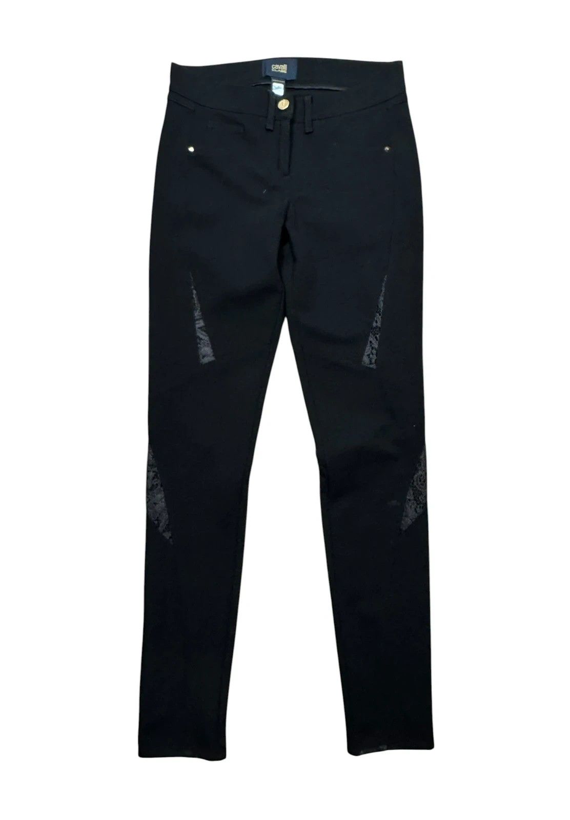 Cavalli Class Cavalli Class Slim Pants with Mesh size IT42 US6 Size 28" / US 6 / IT 42 - 10 Thumbnail