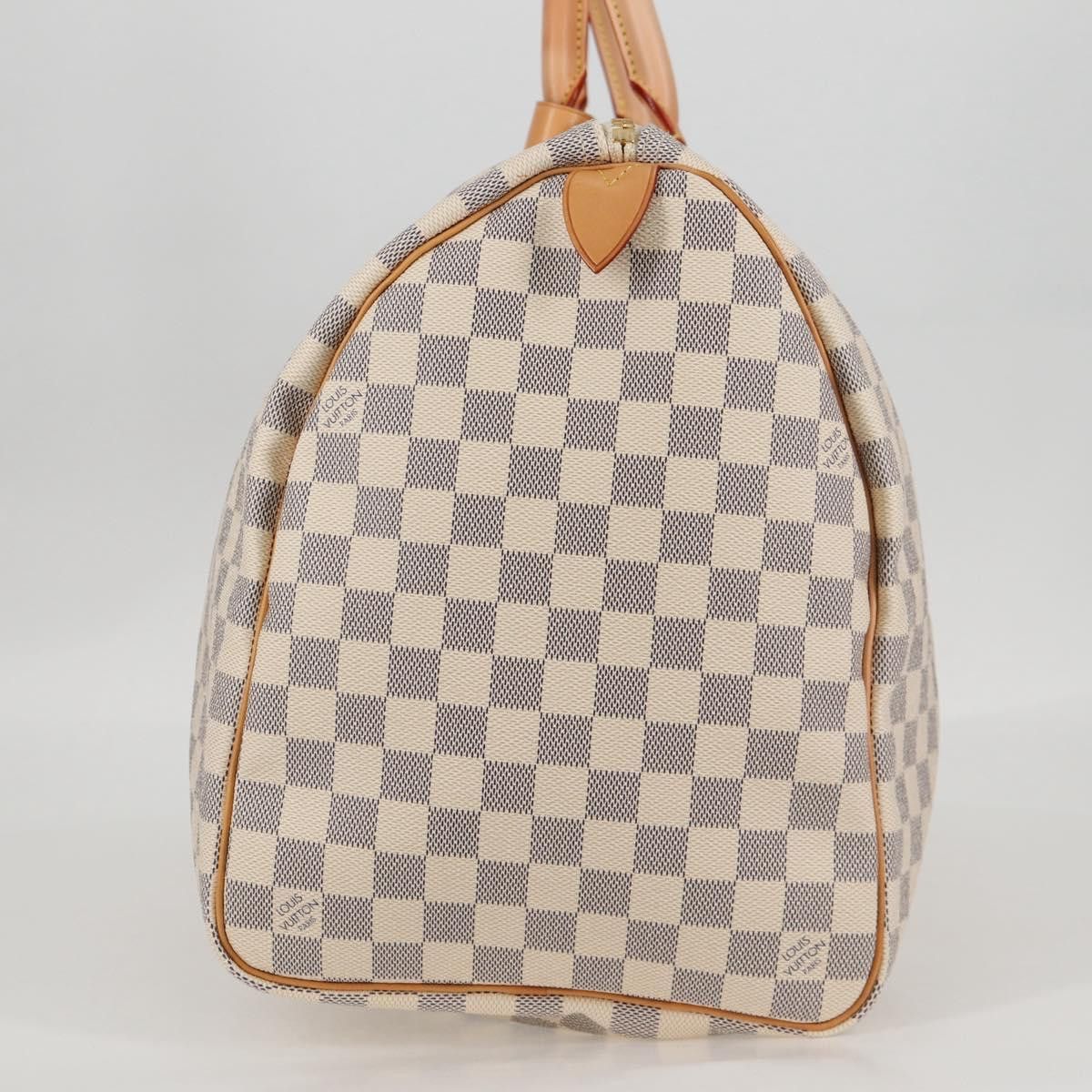 Louis Vuitton LOUIS VUITTON Damier Azur Keepall 50 Boston Bag N41430 Size ONE SIZE - 3 Thumbnail