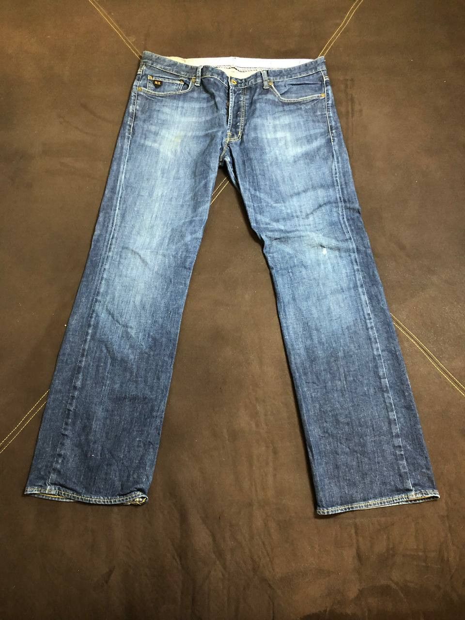 Polo Ralph Lauren VINTAGE RALPH LAUREN DENIM PANTS flared Size US 36 / EU 52 - 1 Thumbnail