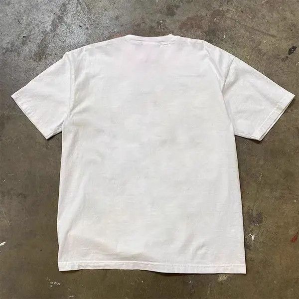 Japanese Brand Mibuki x Aika White casual retro flower print t-shirt Size US M / EU 48-50 / 2 - 6 Thumbnail