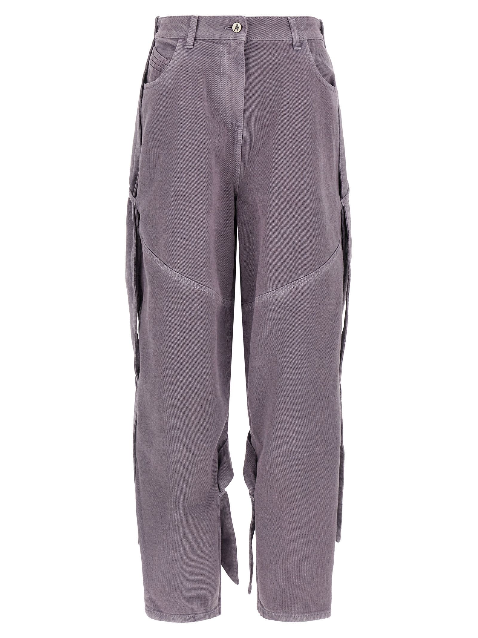 Garment-dyed jeans