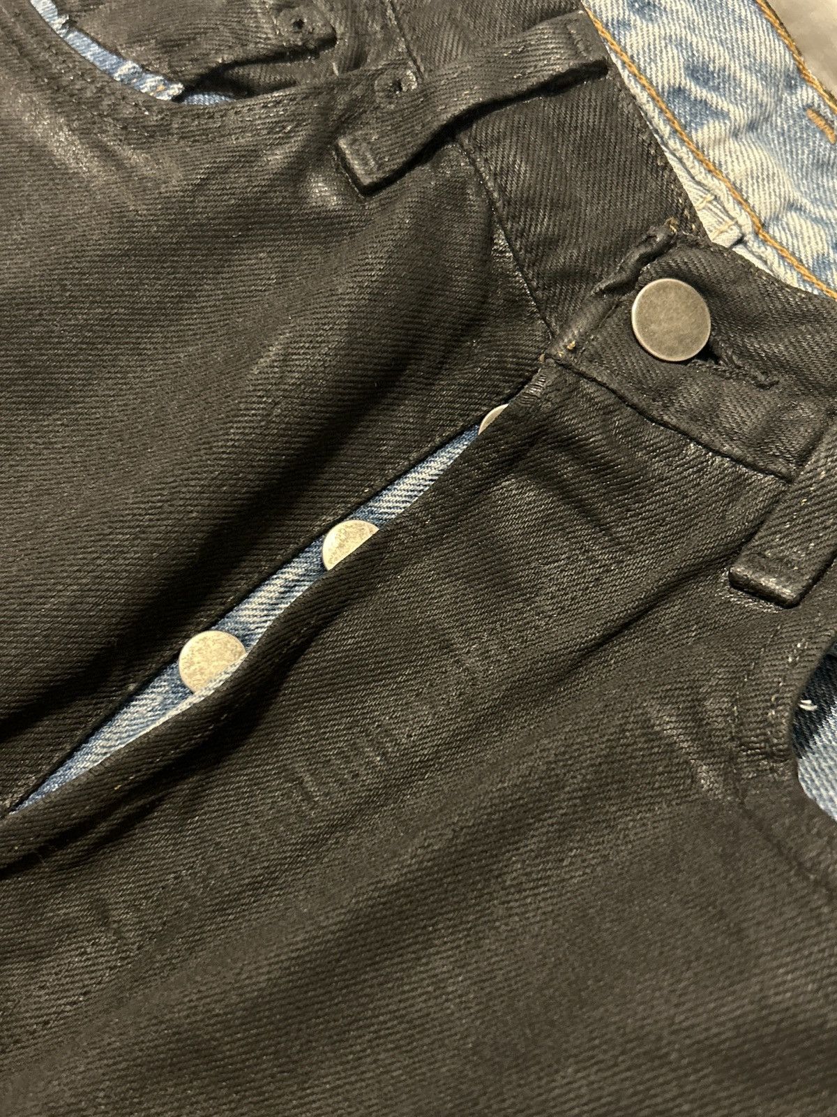 Maison Margiela Artisanal ‘99 Painted denim Jeans Size US 30 / EU 46 - 6 Thumbnail
