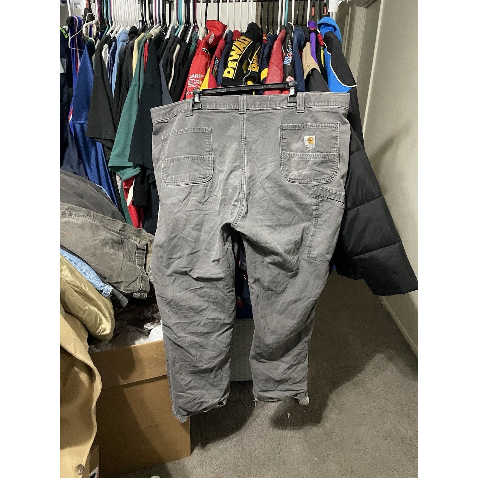 Carhartt Size 44x30- Carhartt Relaxed Fit Thermal Lined Pants Men’s Size US 44 / EU 60 - 2 Thumbnail