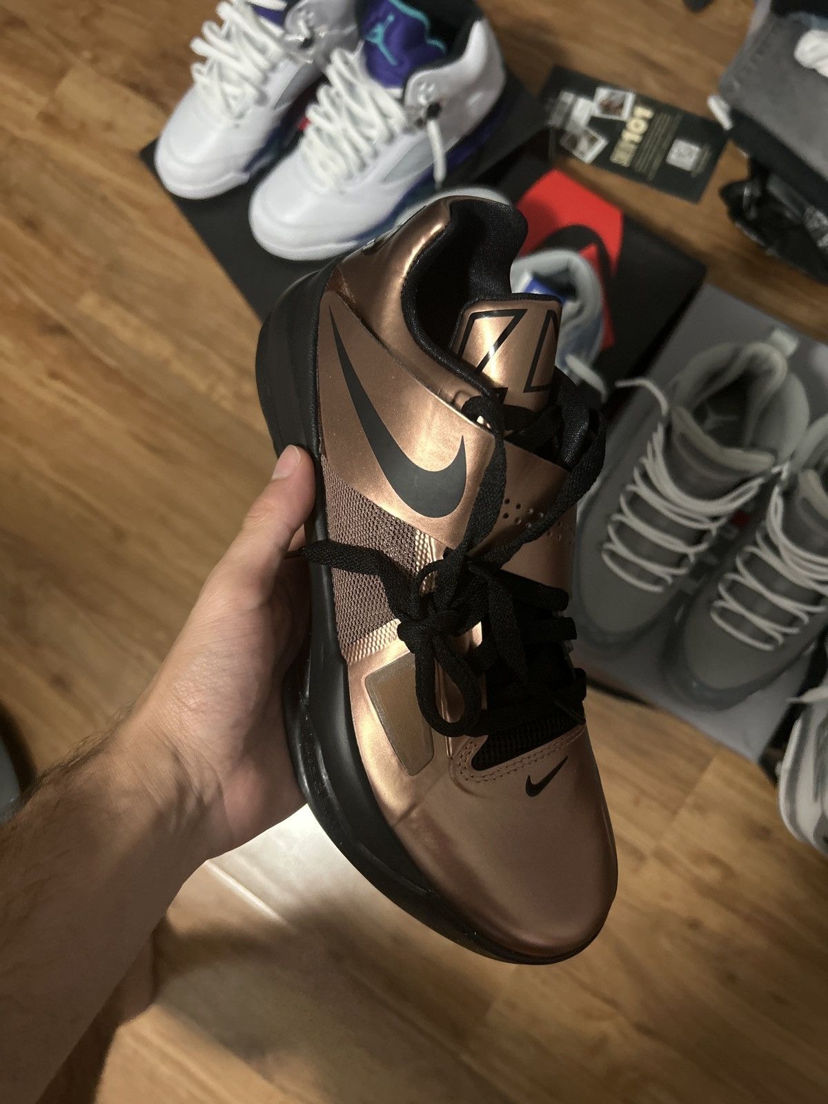 Nike Christmas KD 4 Size US 8 / EU 41 - 1 Thumbnail