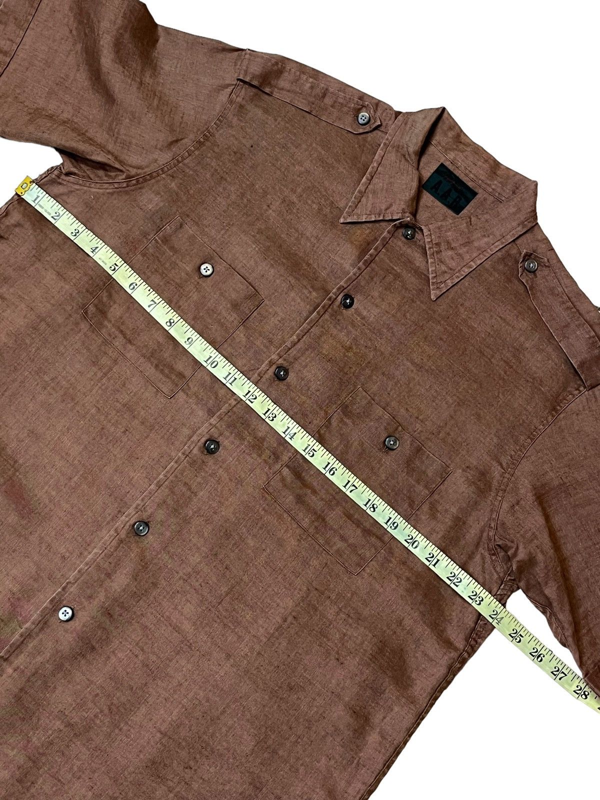 Yohji Yamamoto ARCHIVAL YOHJI YAMAMOTO AAR DURBAN S/S BUTTON UPS SHIRT Size US XL / EU 56 / 4 - 8 Thumbnail