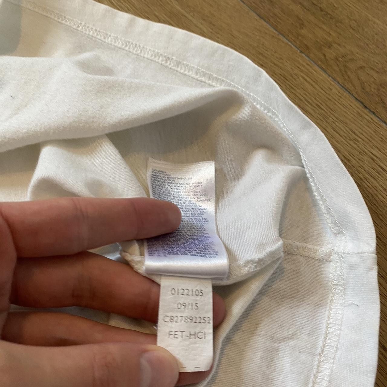 Tommy Hilfiger Tommy Hilfiger white and blue T-shirt Big Print Palm Size US M / EU 48-50 / 2 - 6 Thumbnail