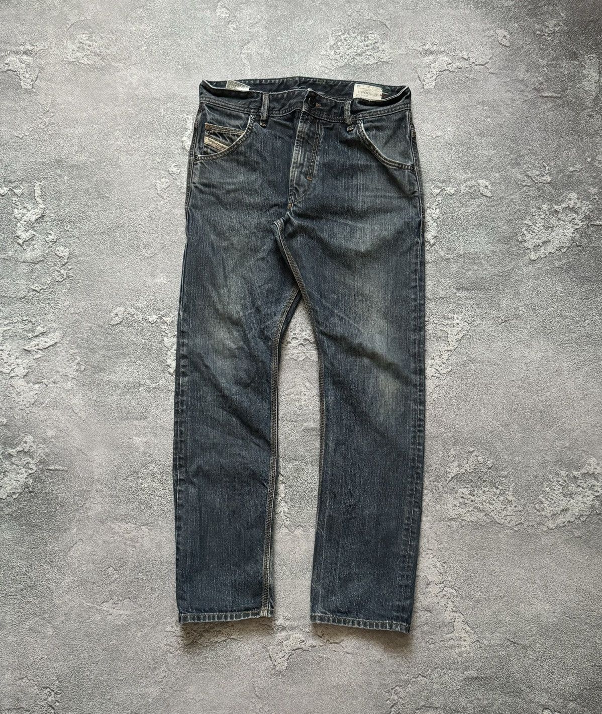 Diesel × Diesel Black Gold × Vintage Diesel 31/32 krooley wash 0088z denim pant trouser Jean chin Size US 31 - 8 Thumbnail