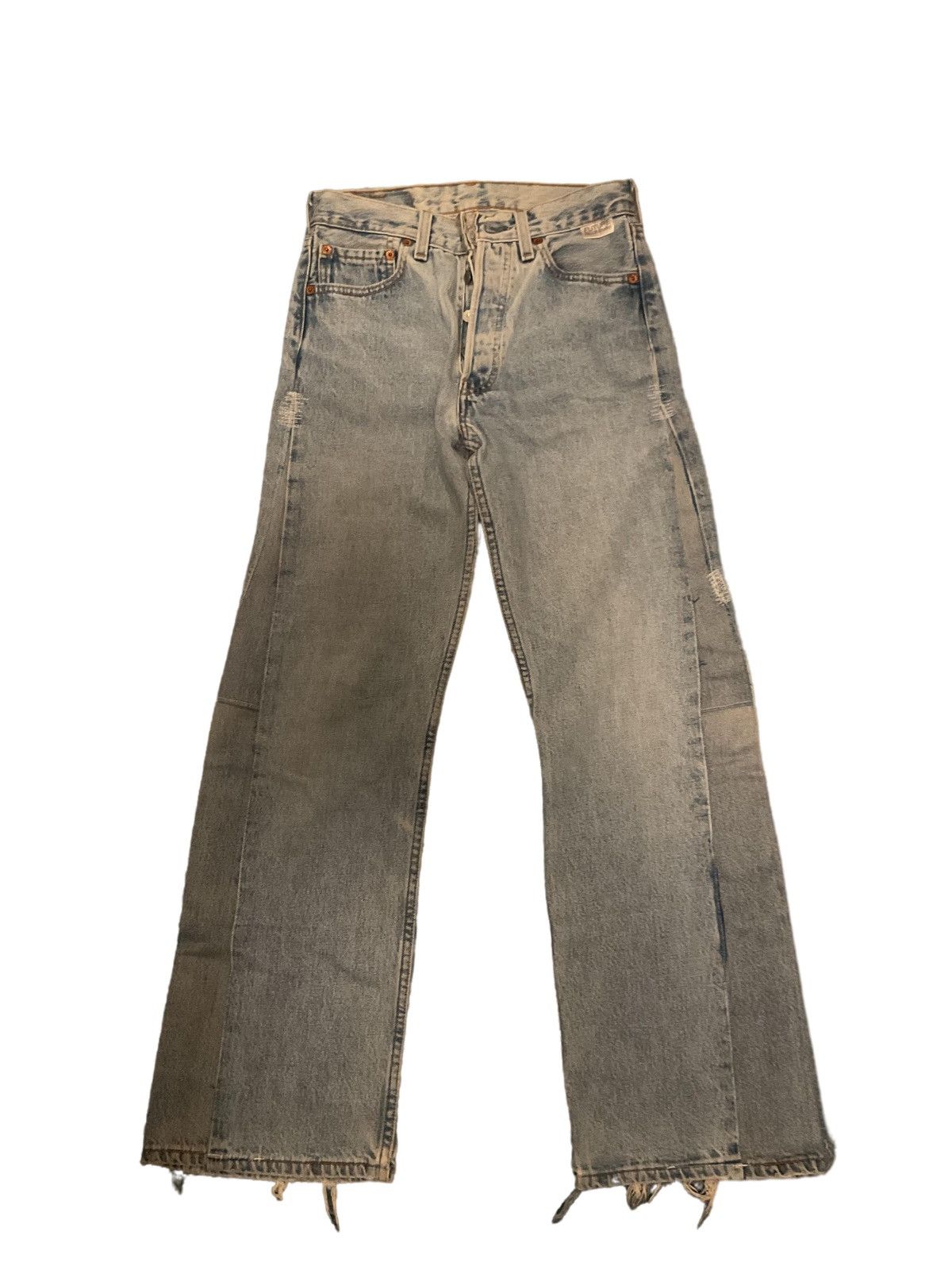 Levi's × Levi's Vintage Clothing × Vintage Jeans Levis 501 Flared Custom Vintage Size US 28 / EU 44 - 1 Thumbnail