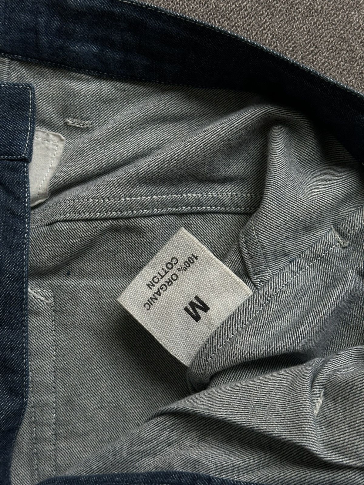 Story Mfg. Story Mfg. Lush blue indigo denim jeans Size US 32 / EU 48 - 11 Thumbnail