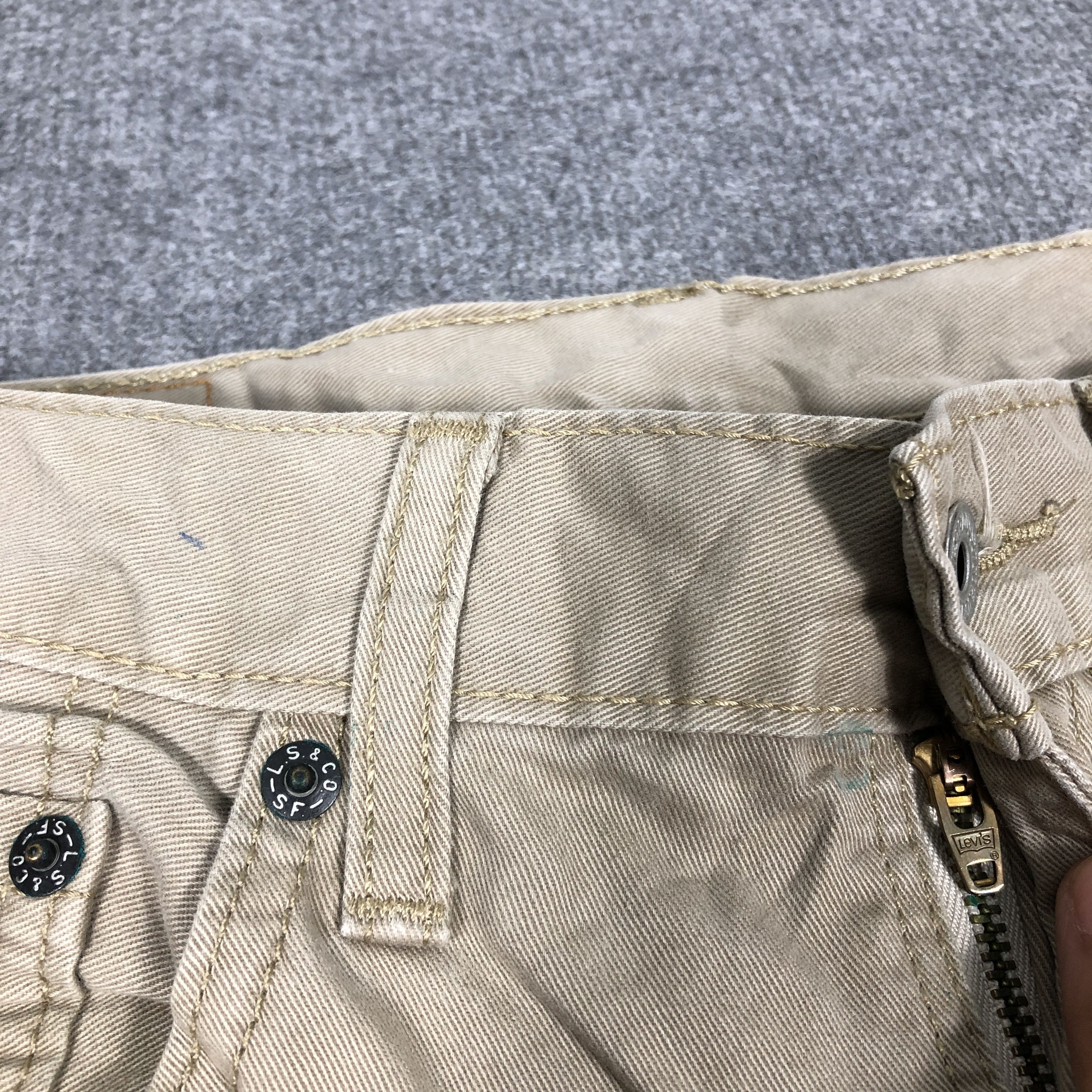 Levi's × Vintage Womens Vintage Levis 511 Pants L1106W Size 33" - 4 Thumbnail