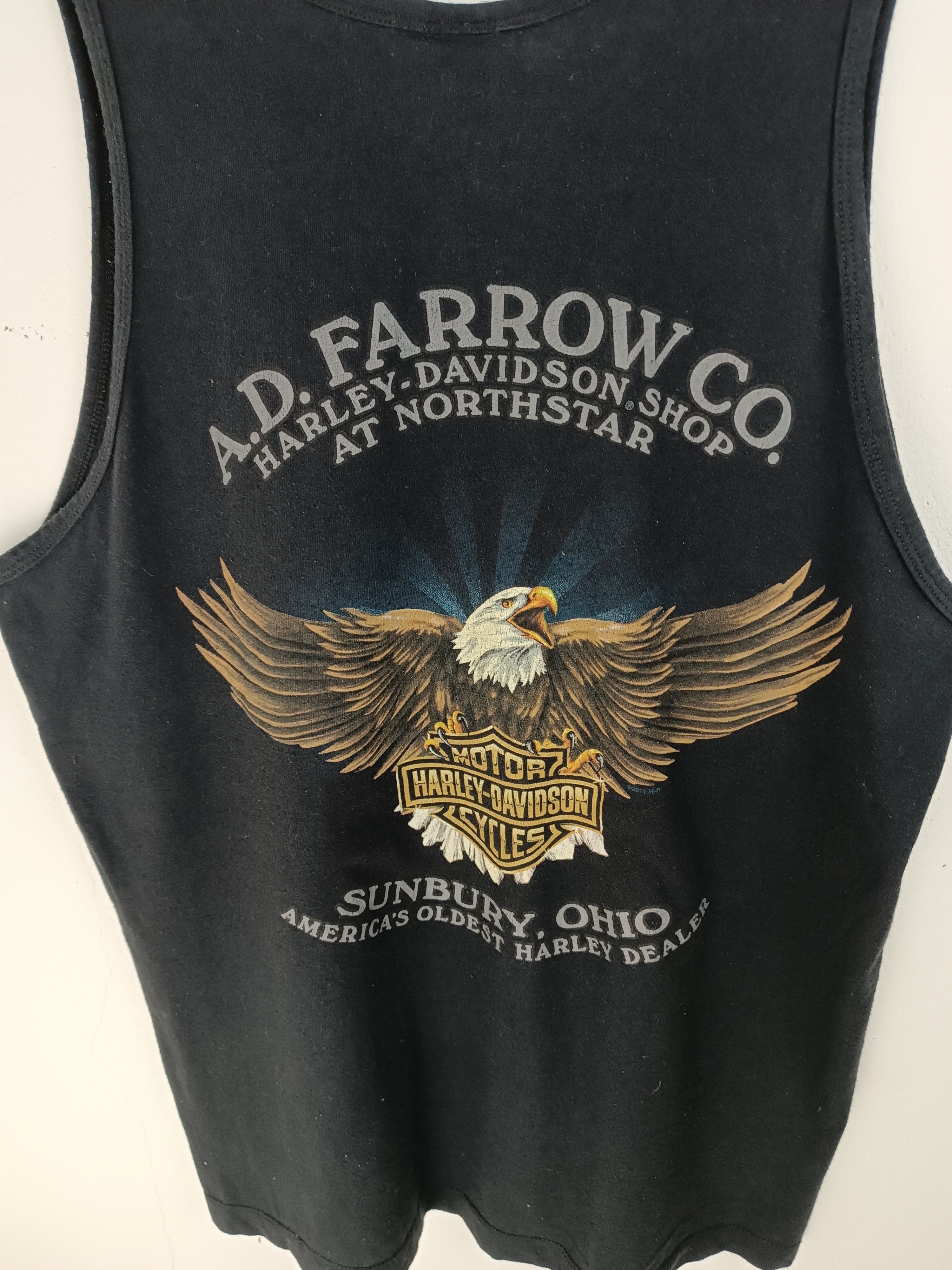 Harley Davidson VINTAGE '11 HARLEY DAVIDSON CLASSIC EAGLE AMERICAN CHOPPER Size US L / EU 52-54 / 3 - 6 Thumbnail