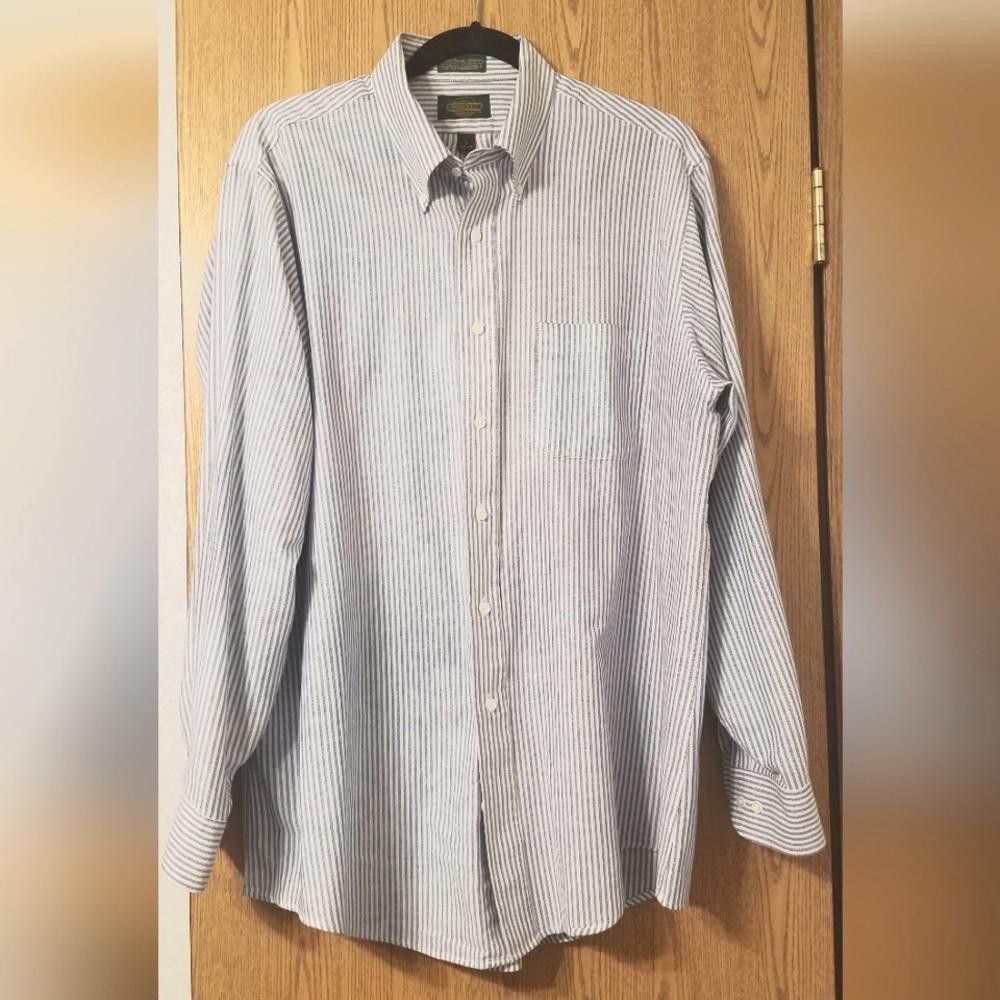 Designer Surrey Button Down Shirt Size 17 34/35 Size US M / EU 48-50 / 2 - 1 Thumbnail