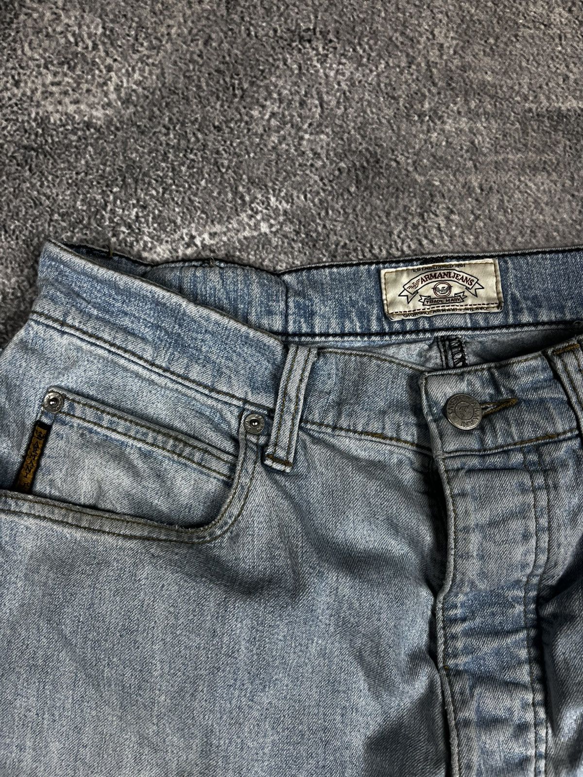 Giorgio Armani Armani denim vintage 90s size 32 Size US 33 - 6 Thumbnail
