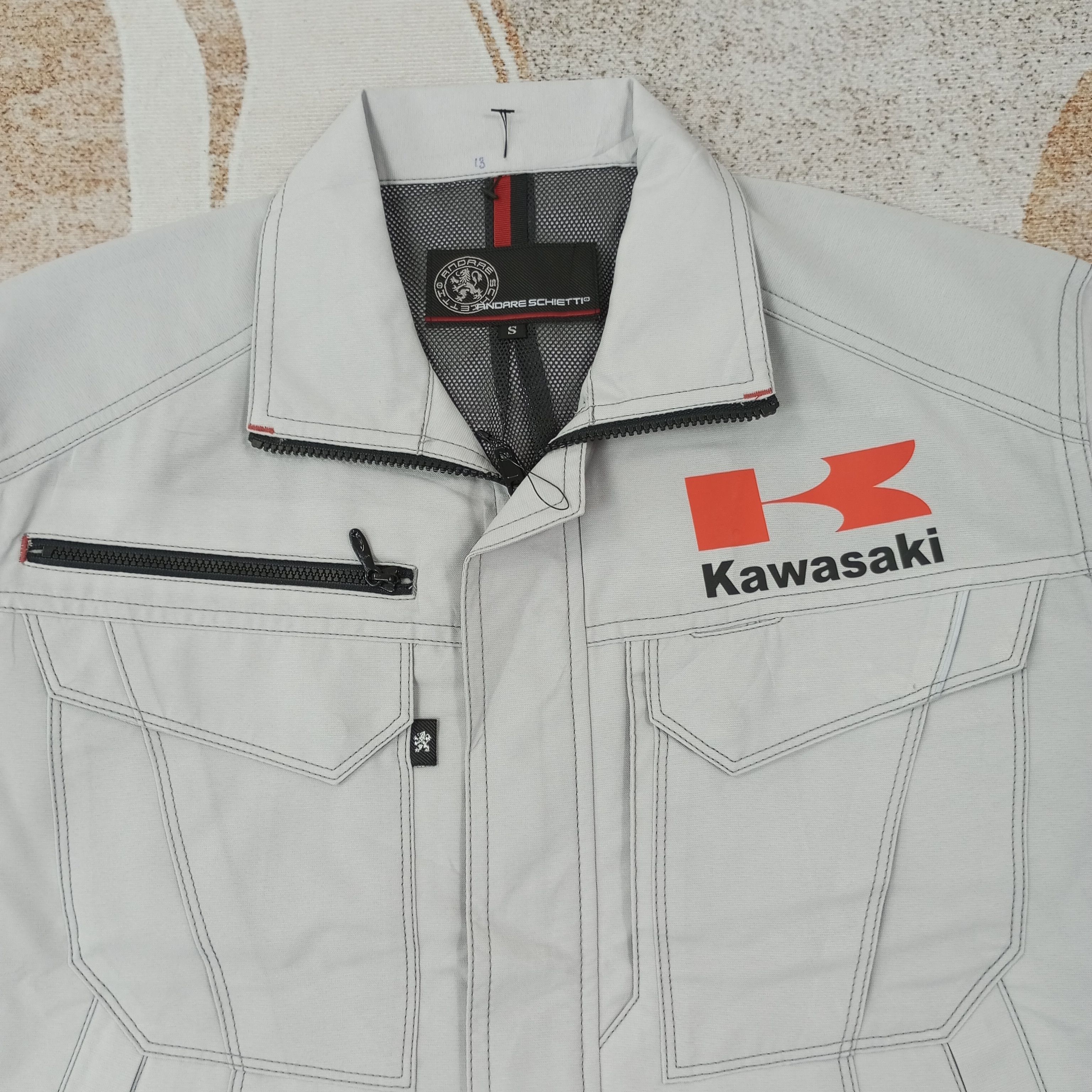 Japanese Brand Kawasaki Japanese Motorsports Custom Art Jacket c232n19 Size US M / EU 48-50 / 2 - 4 Thumbnail