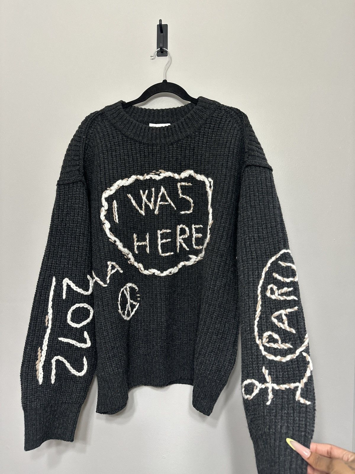 Etudes ETUDES STUDIO REGARD GRAFITTI WOOL JUMPER Size US L / EU 52-54 / 3 - 2 Thumbnail