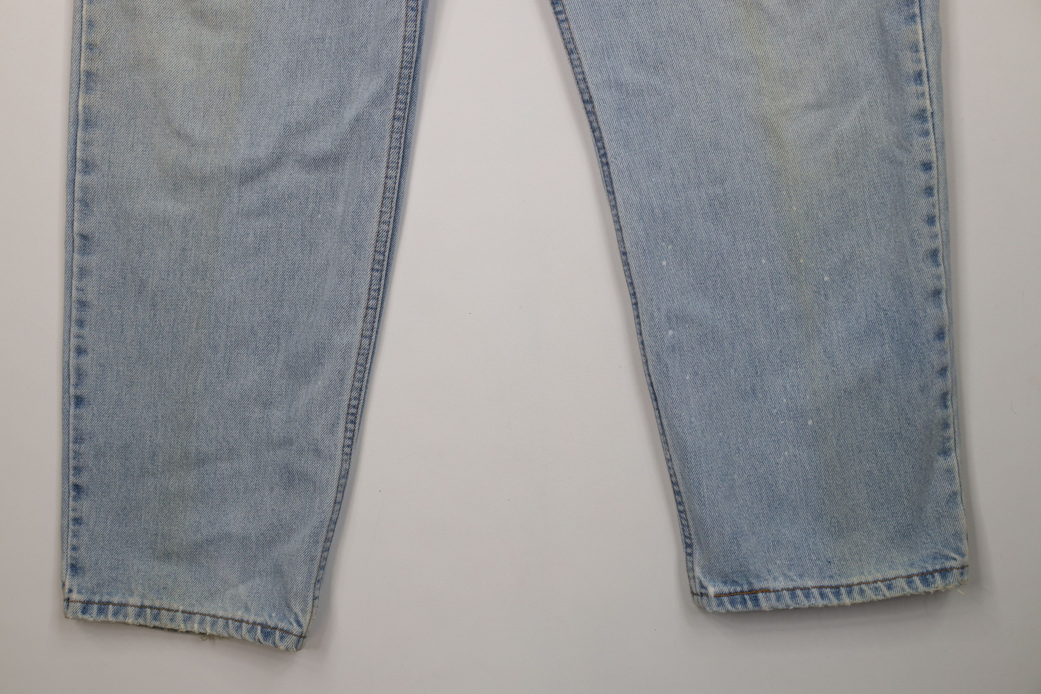 Levi's Vintage Y2K 2000 Levis 550 Relaxed Fit Denim Jeans Blue Size US 36 / EU 52 - 4 Thumbnail