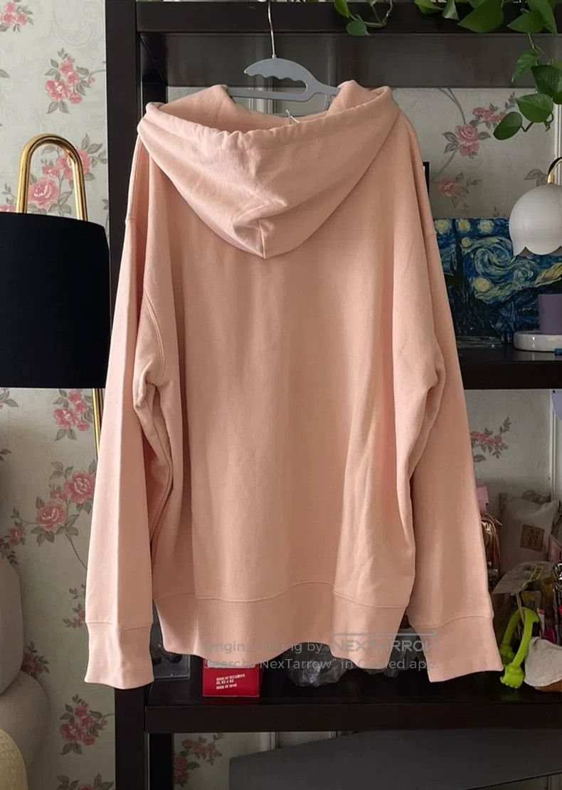 Acne Studios Acne Studios Face Expression Pink Smiley Hooded Sweatshirt Size US L / EU 52-54 / 3 - 2 Thumbnail