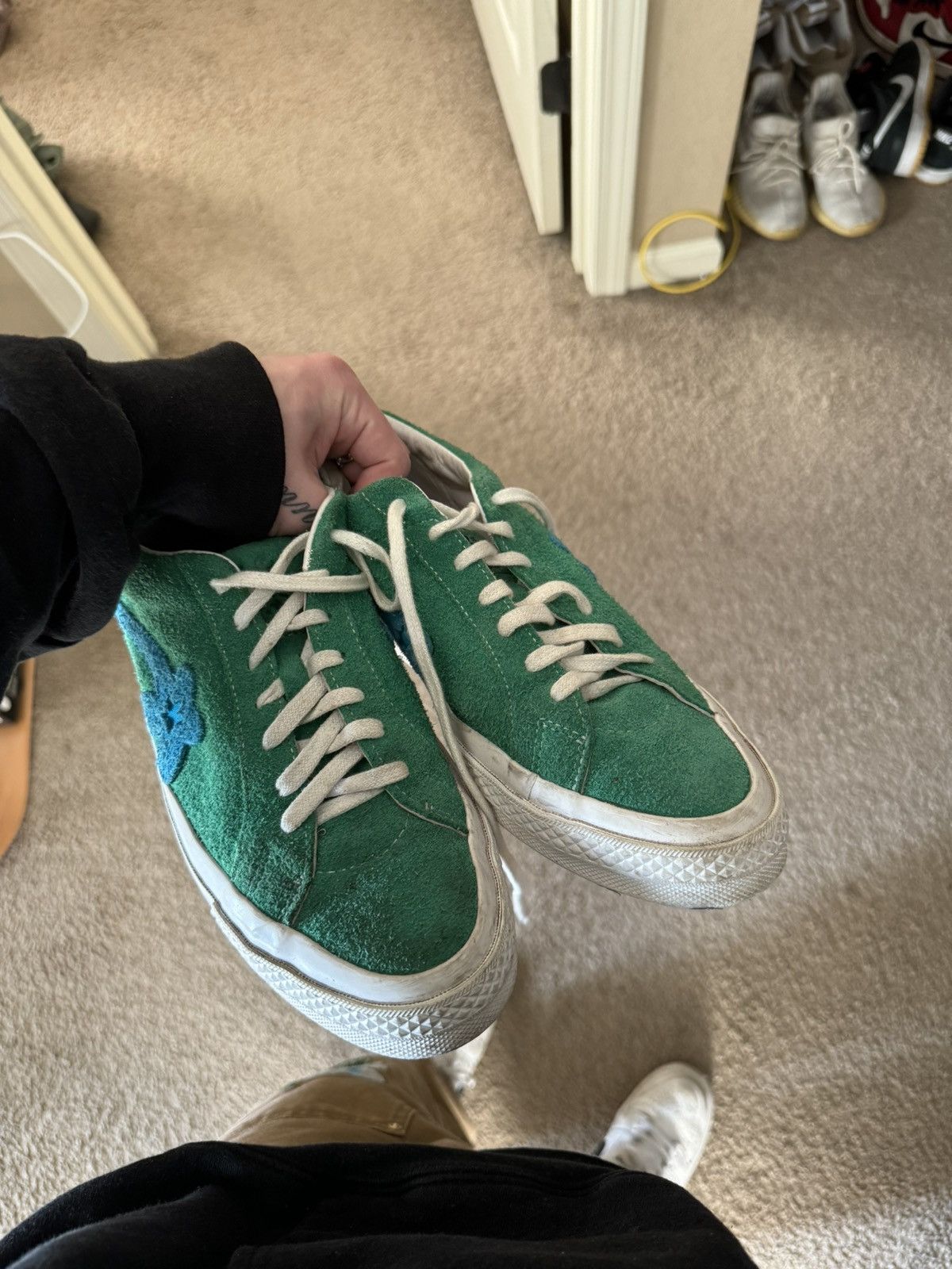 Converse × Golf le Fleur × Tyler The Creator Golf Le Fleur ‘Jolly Green’ Need gone ASAP Size US 8.5 / EU 41-42 - 1 Thumbnail