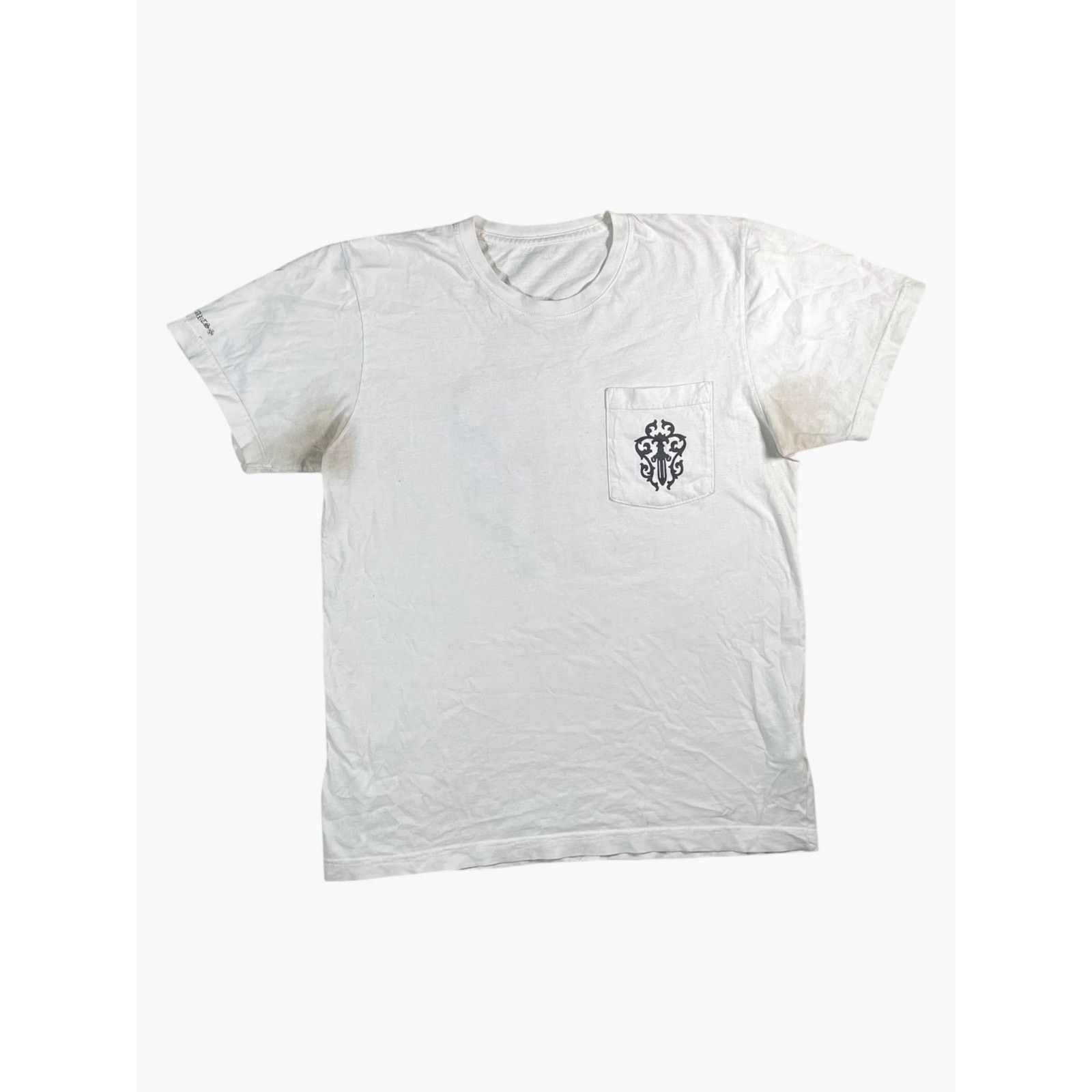 Chrome Hearts Chrome Hearts Vine Dagger White Tee Size US M / EU 48-50 / 2 - 1 Thumbnail