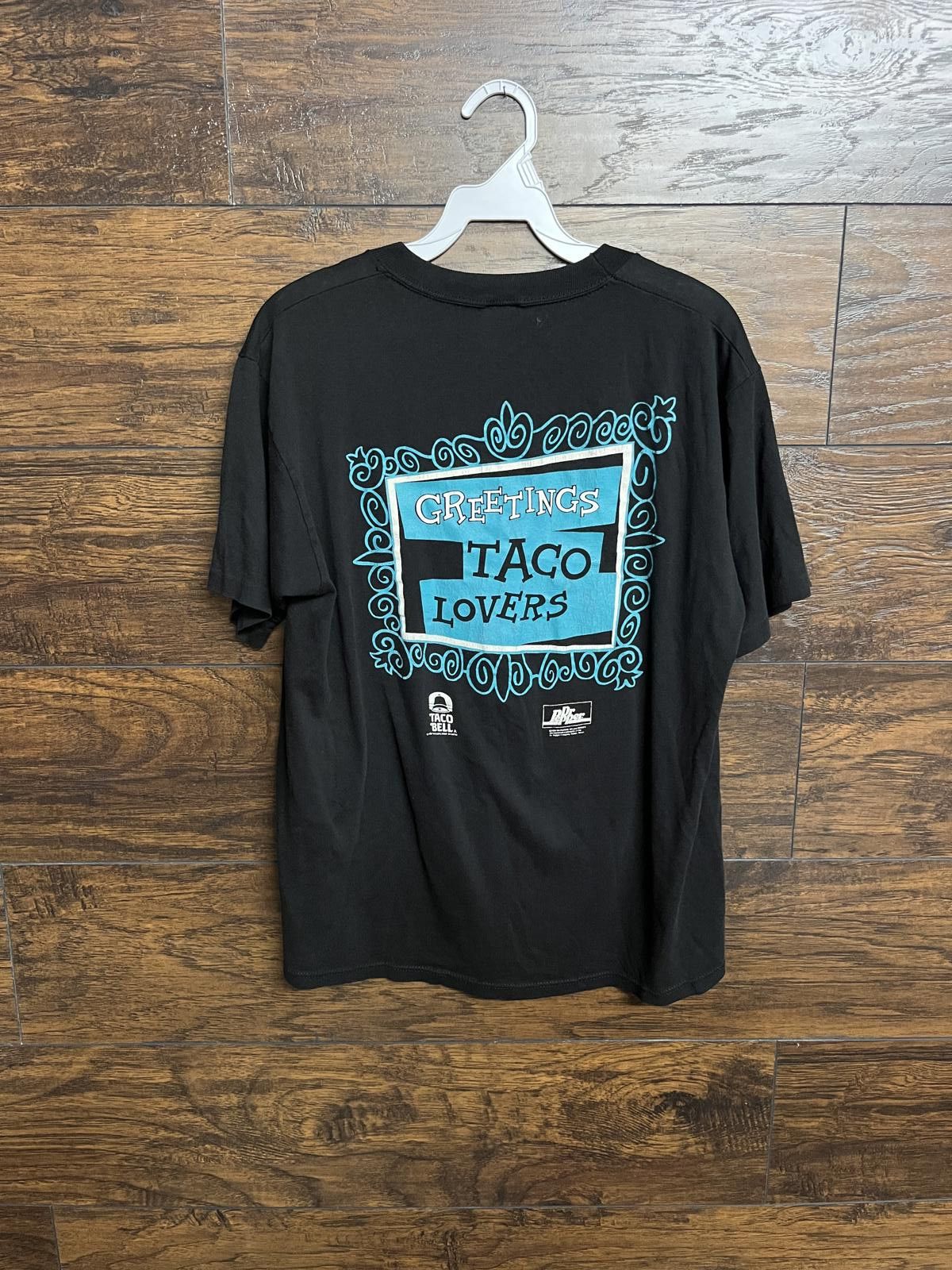 Jerzees VTG 1993 Taco Bell T-shirt Bullwinkle x Dr Pepper Logo - L Size US L / EU 52-54 / 3 - 1 Thumbnail