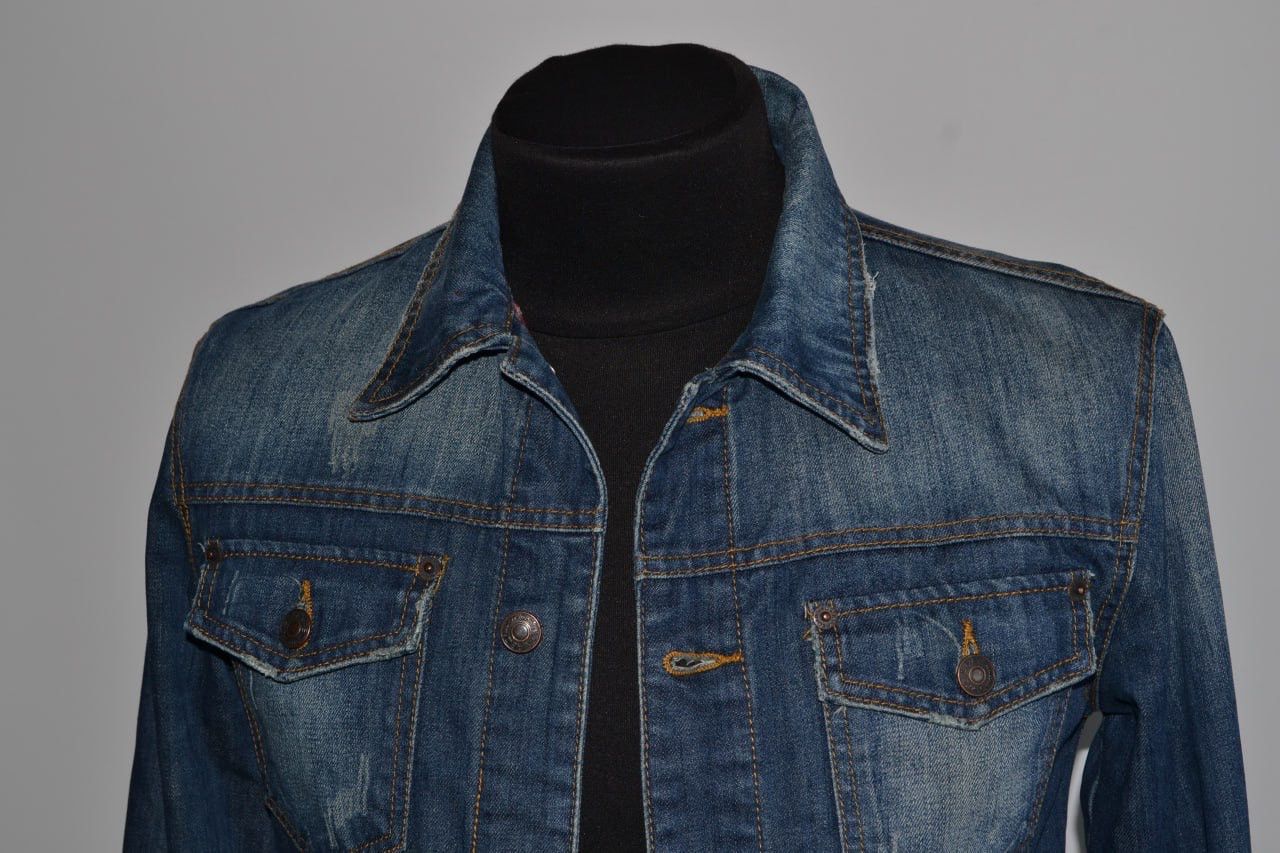 Dsquared2 × Vintage Women Denim Jacket dsquared Size M Size M / US 6-8 / IT 42-44 - 2 Thumbnail