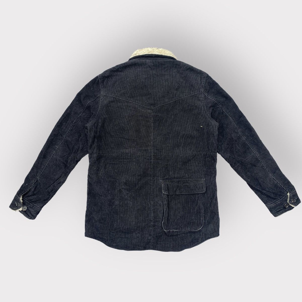 Undercover AW09 Earmuff Maniac Courduroy Shearling Jacket Size US M / EU 48-50 / 2 - 2 Thumbnail