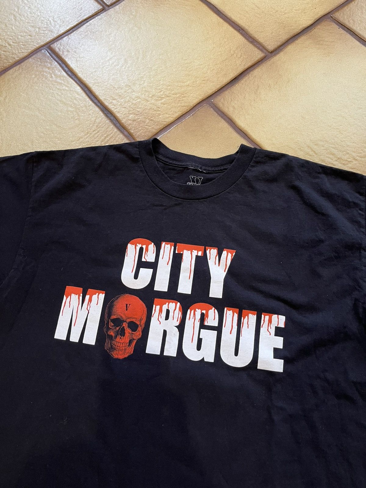 City Morgue × Vlone Vlone x City Morgue Drip T-shirt Size US XL / EU 56 / 4 - 3 Thumbnail