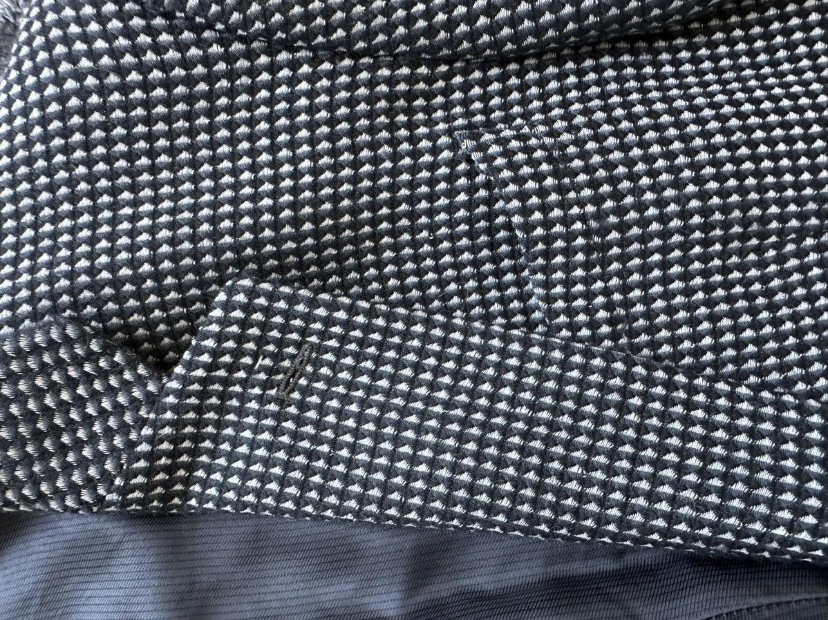 Armani Vintage Jacquard Knit Blazer Size 40R - 6 Thumbnail