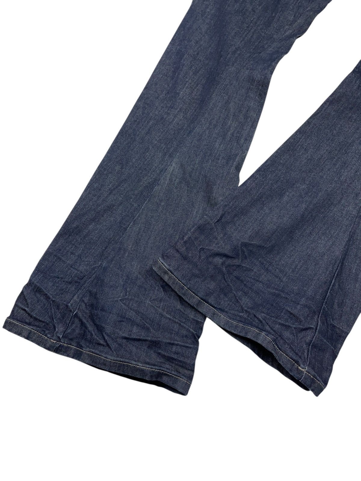 Marithe + Francois Girbaud Vintage 90s Marithe Francois Gibraud Jeans Flared Bootcut Size 28" / US 6 / IT 42 - 3 Thumbnail