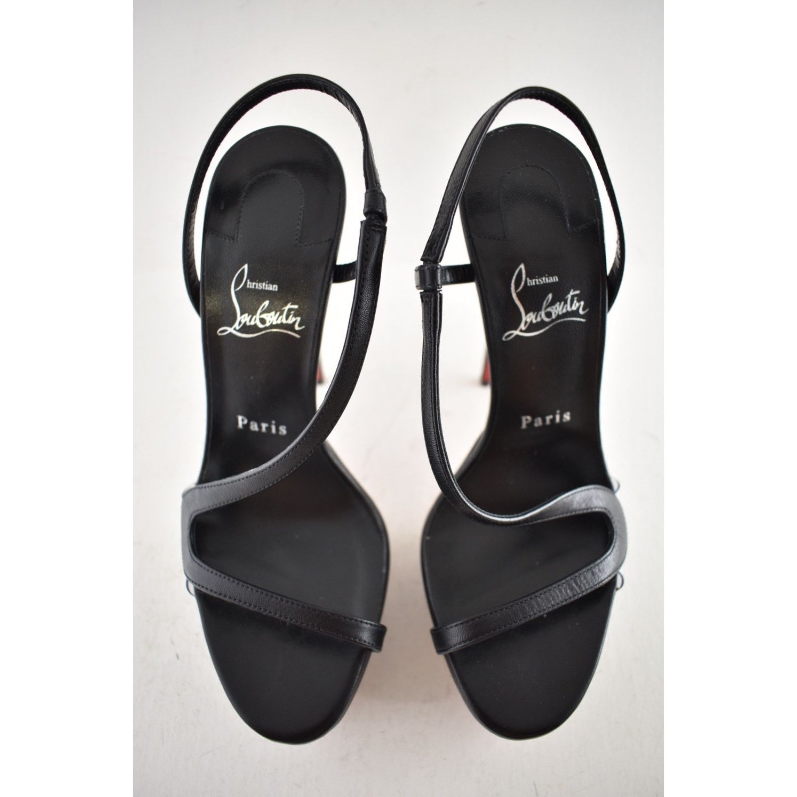 Christian Louboutin Christian Louboutin Rosalie Alta 150 Black Strap Platform Size US 11 / IT 41 - 8 Thumbnail