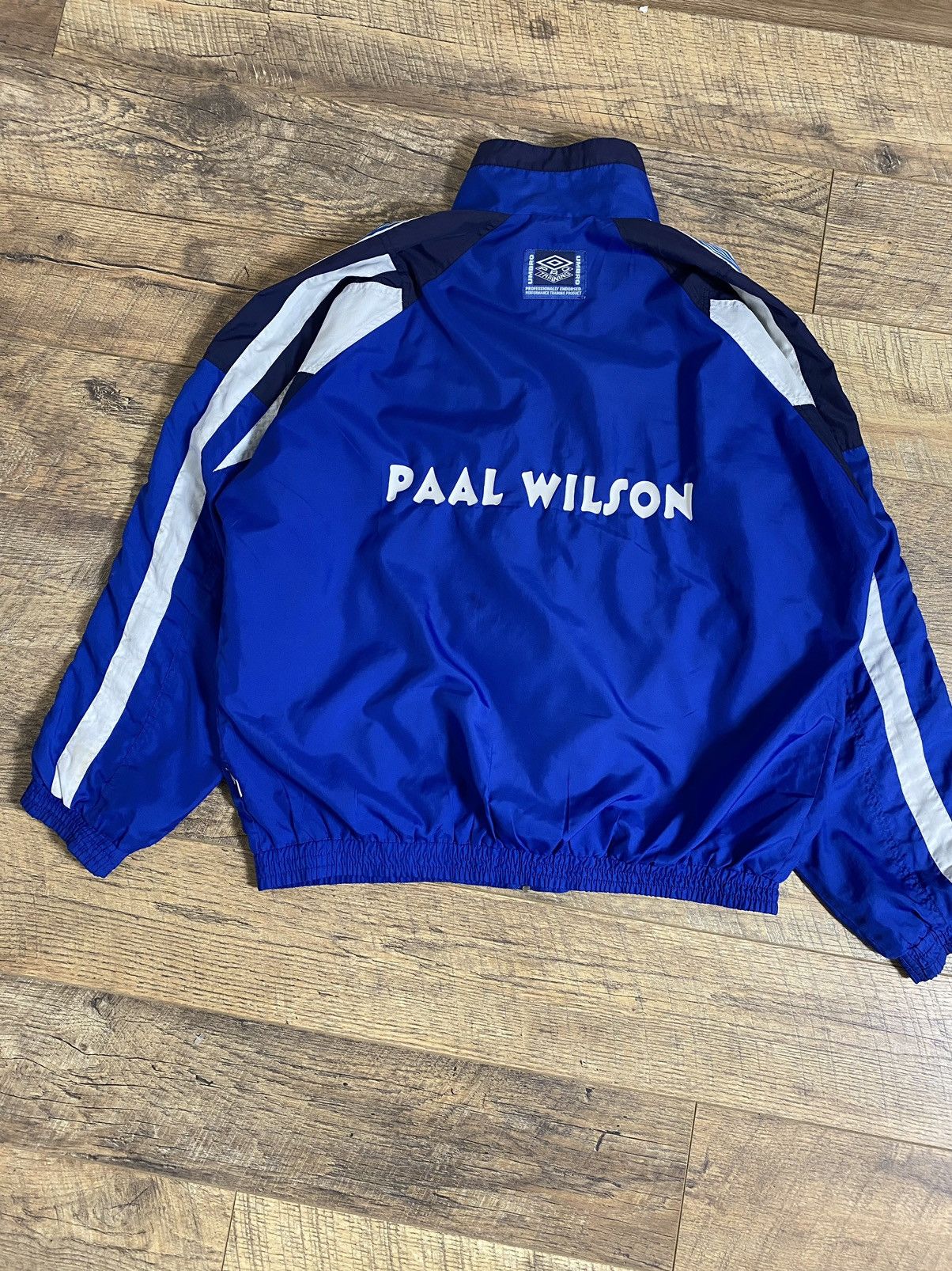 Umbro Vintage Umbro FK Haugesund Football Jacket XL Paal Wilson Size US XL / EU 56 / 4 - 3 Thumbnail