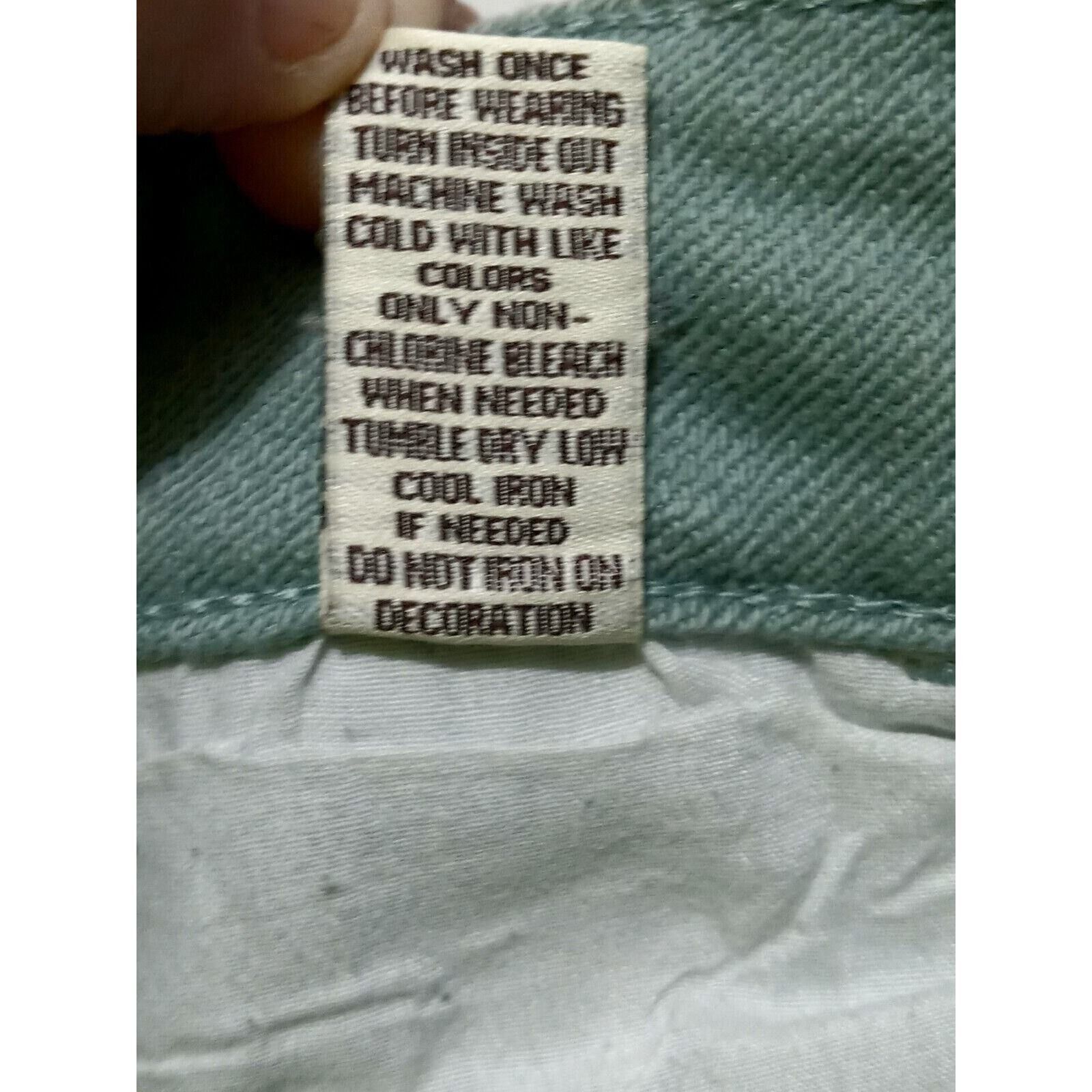 & Other Stories Hot Kiss Jeans 32 X 30 Skinny Lily Embellished Distressed Size 32" / US 10 / IT 46 - 9 Thumbnail