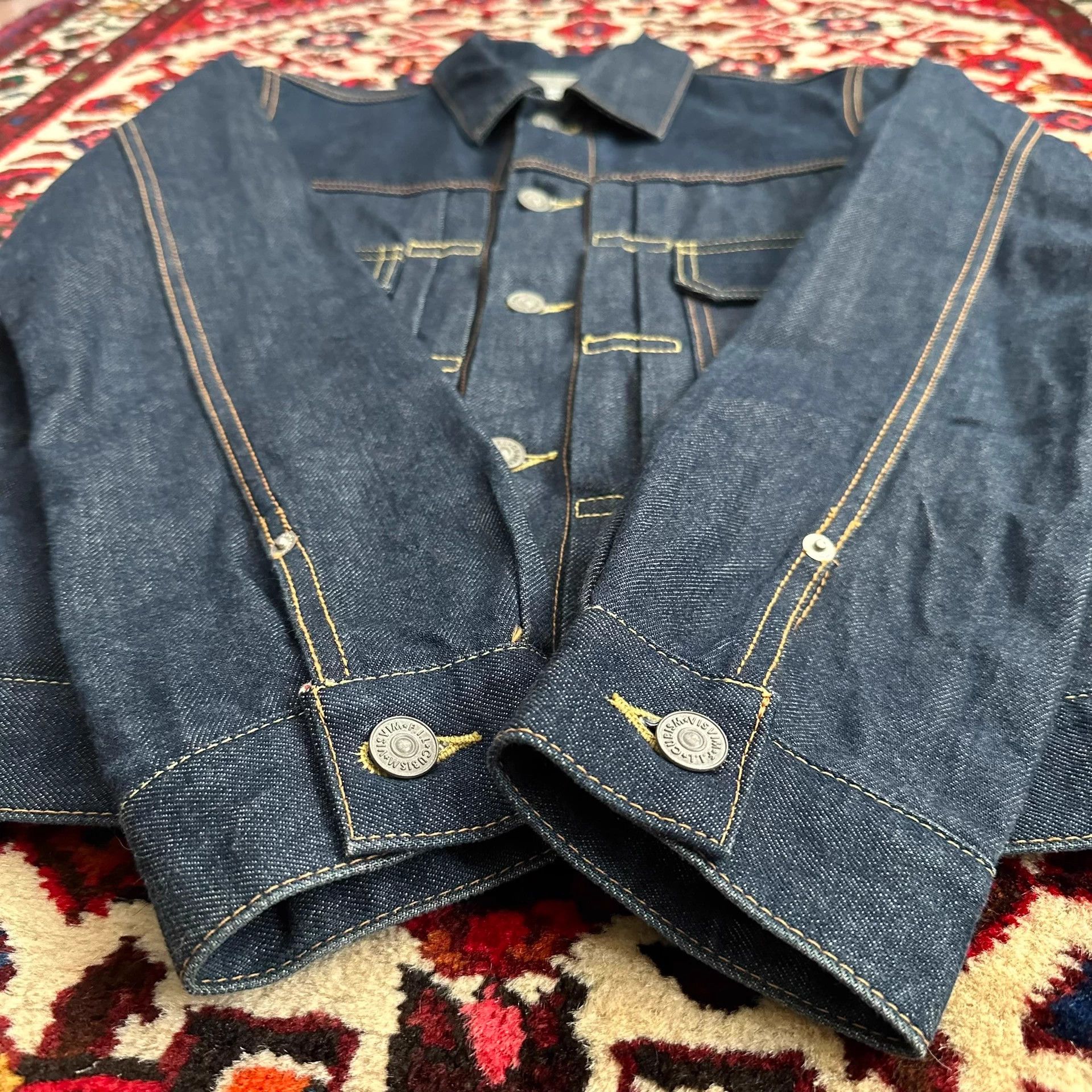 Visvim visvim 17ss 101 jkt raw denim jacket 2 Size US M / EU 48-50 / 2 - 4 Thumbnail