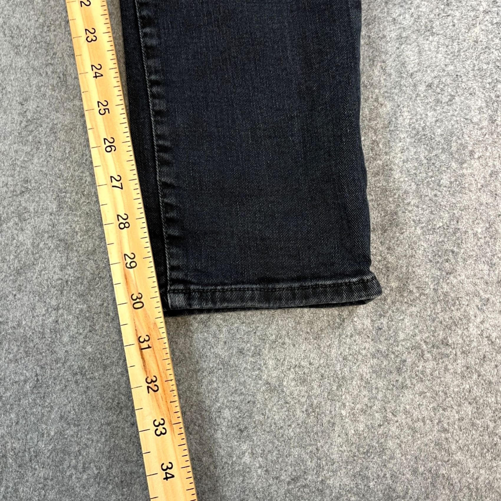 Hugo Boss HUGO BOSS Jeans Slim Fit 30 32 Delaware Denim Charcoal Wash Grey Stretch Size US 30 / EU 46 - 4 Thumbnail