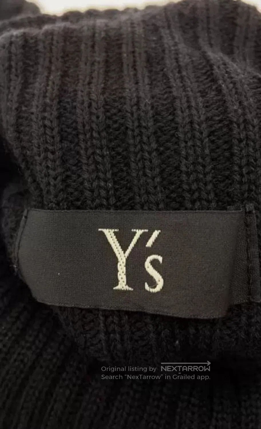 Yohji Yamamoto Y's Yohji Yamamoto Thick Wool Knit. Size M / US 6-8 / IT 42-44 - 4 Thumbnail