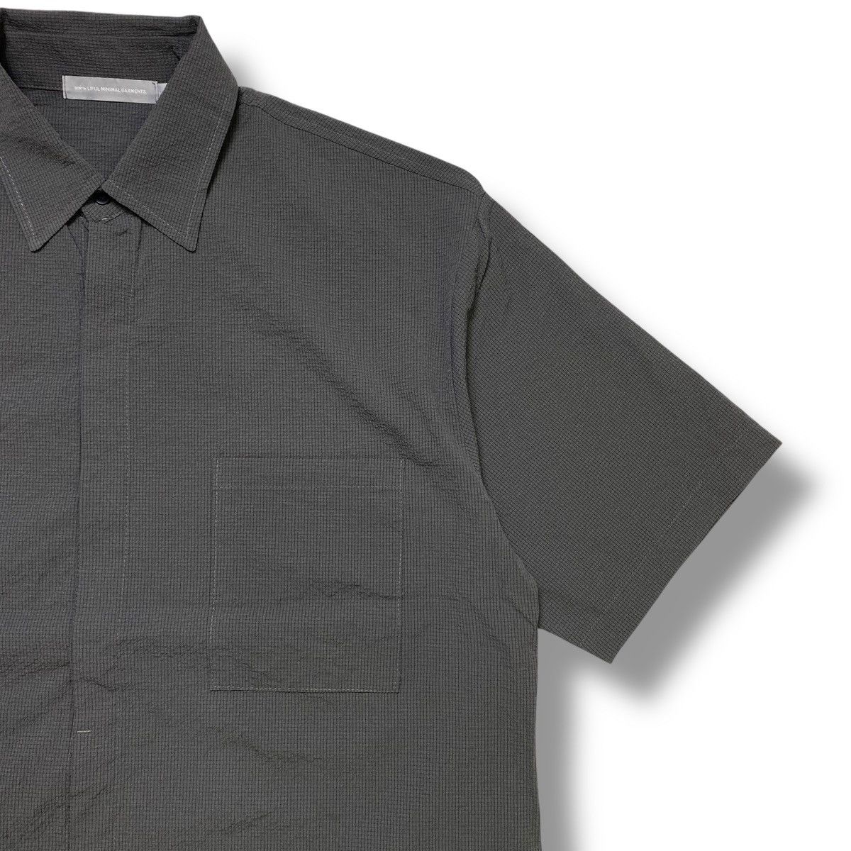 LIFUL MINIMAL GARMENTS Liful Minimal Garments Double Pocket Textured oversize shirt Size US L / EU 52-54 / 3 - 4 Thumbnail