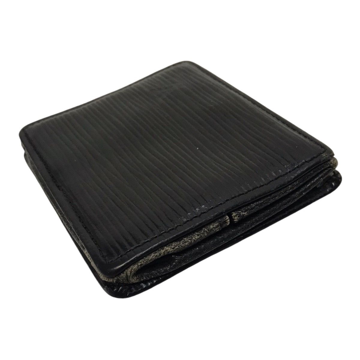 Louis Vuitton Lovis Vuitton Epi Leather Coin Purse Card Wallet Black Size ONE SIZE - 3 Thumbnail